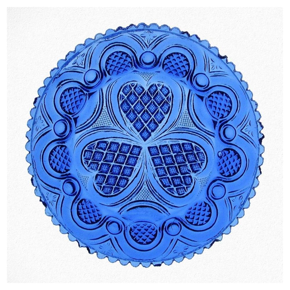 Roman Rosette Tea Plate-Paper Art-42x42″