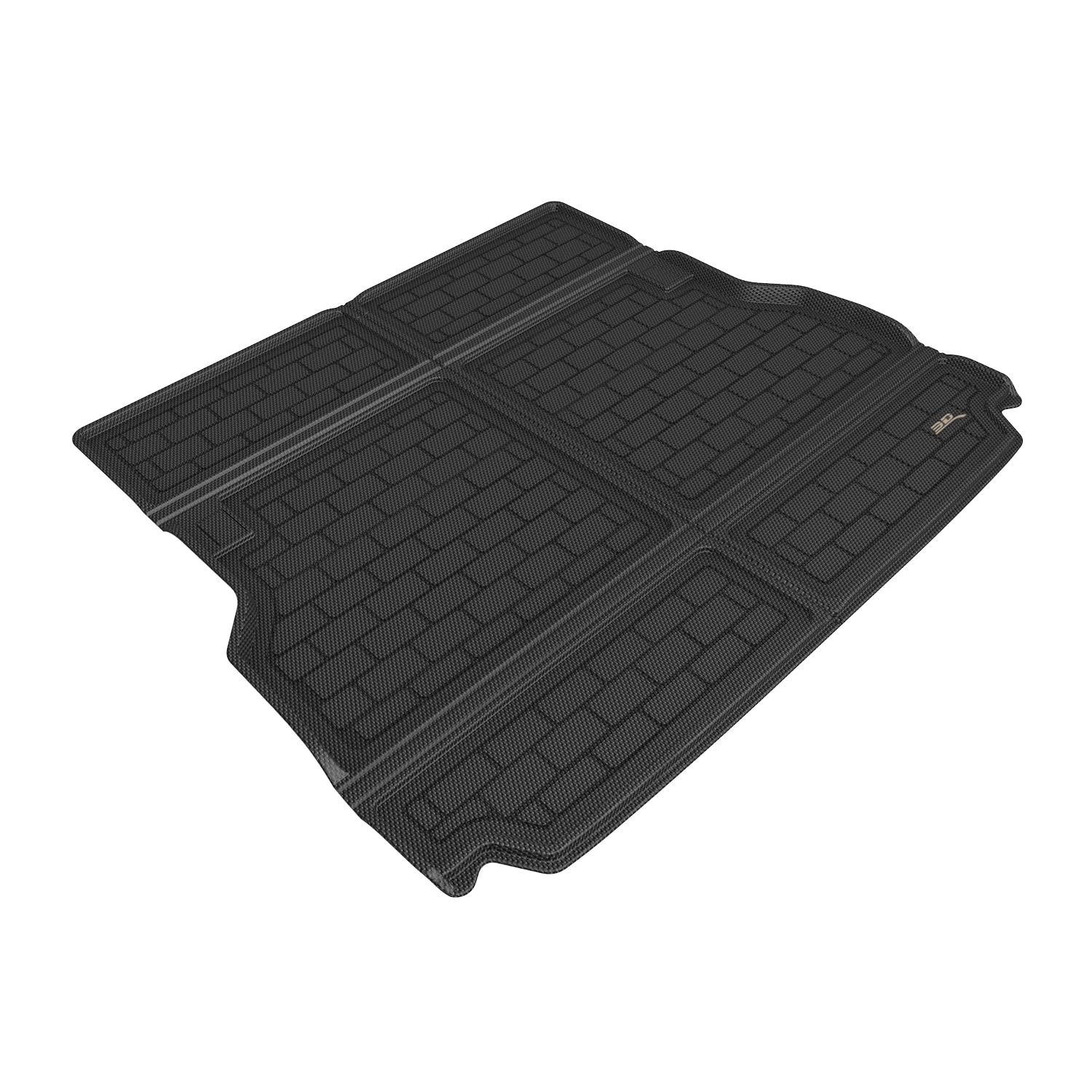 3D MAXpider Compatible with TOYOTA LAND CRUISER 2024-2026 KAGU BLACK FOLDABLE CARGO LINER