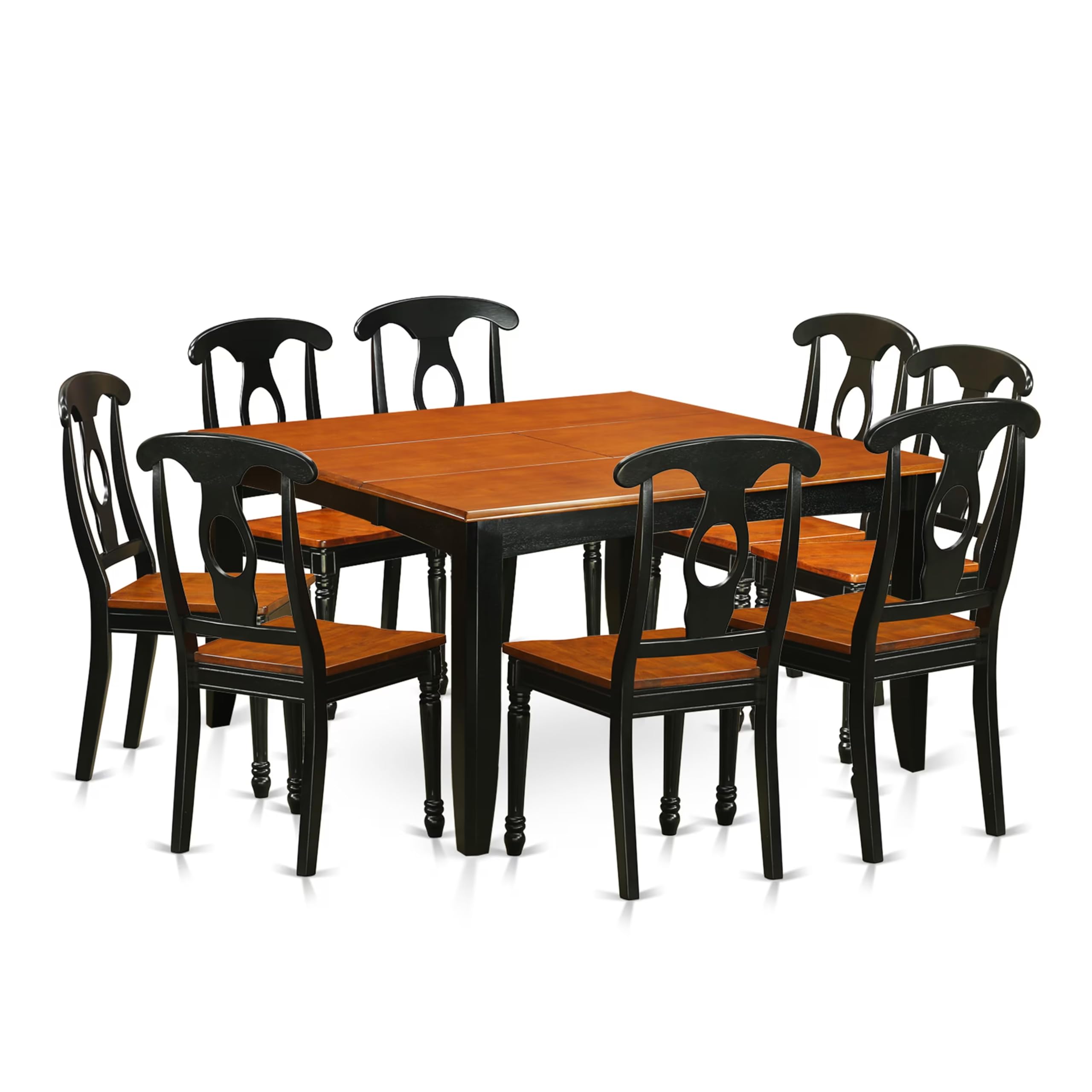 9  Pc  Dining  room  set-Dining  Table  and  8  Wooden  Dining  Chairs