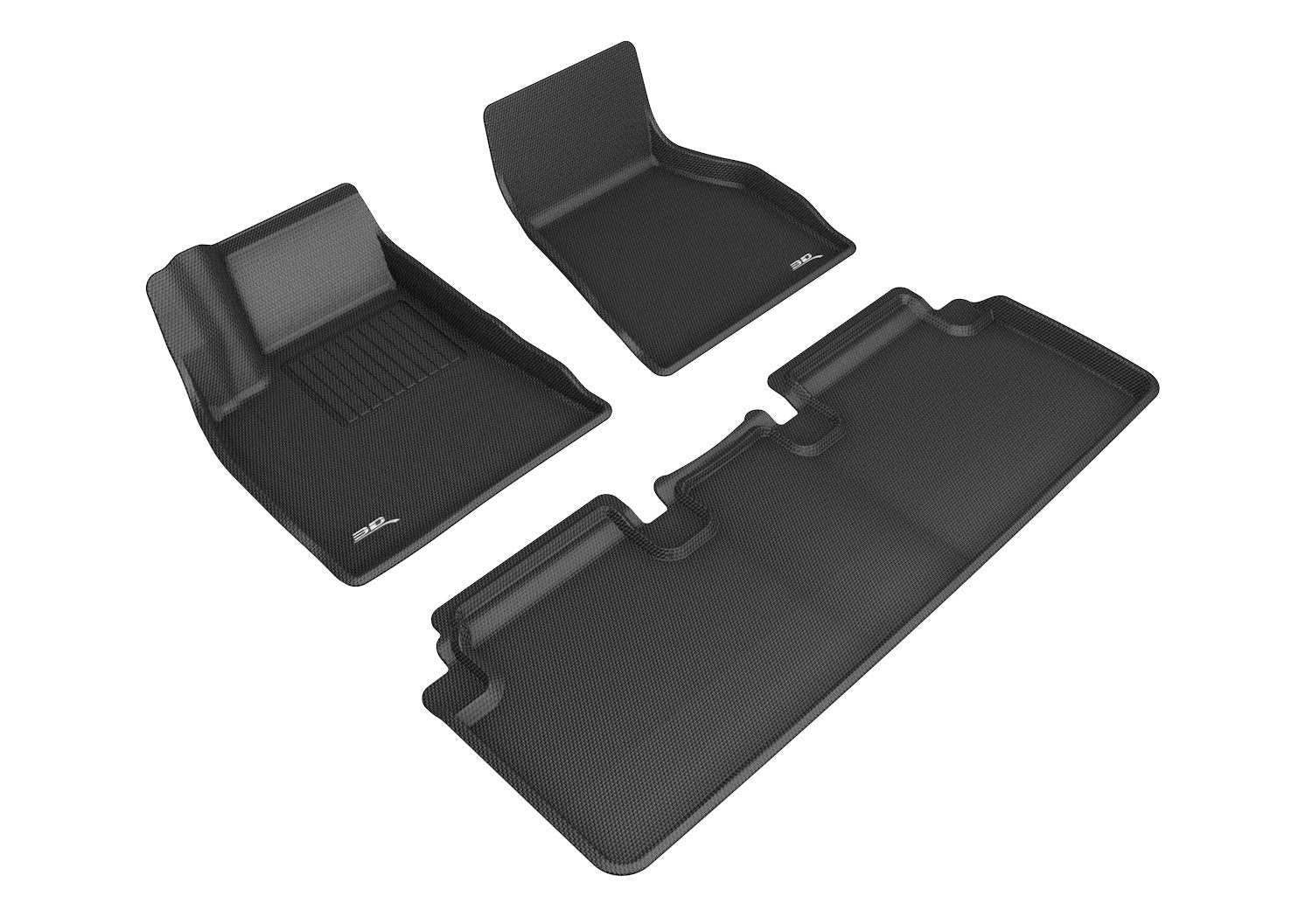 3D MAXpider TESLA MODEL S 2015-2021 KAGU BLACK R1 R2