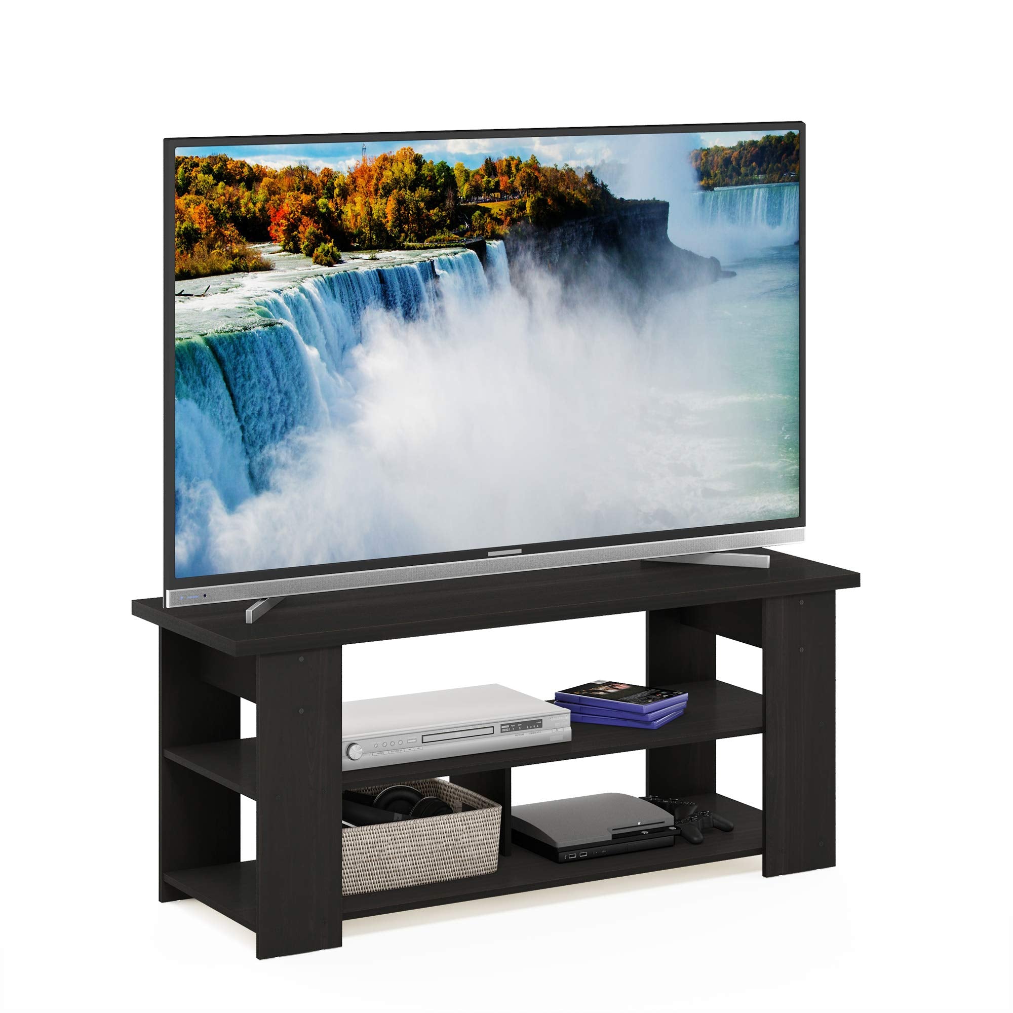 Furinno 15118 JAYA TV Stand Up To 50-Inch, Espresso