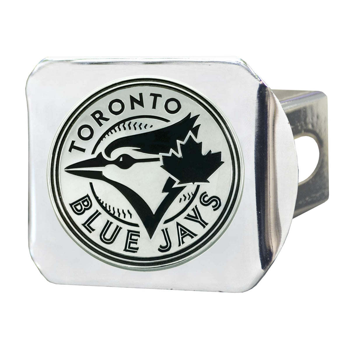 Fanmats 26742 Mlb - Toronto Blue Jays Hitch Cover - Chrome