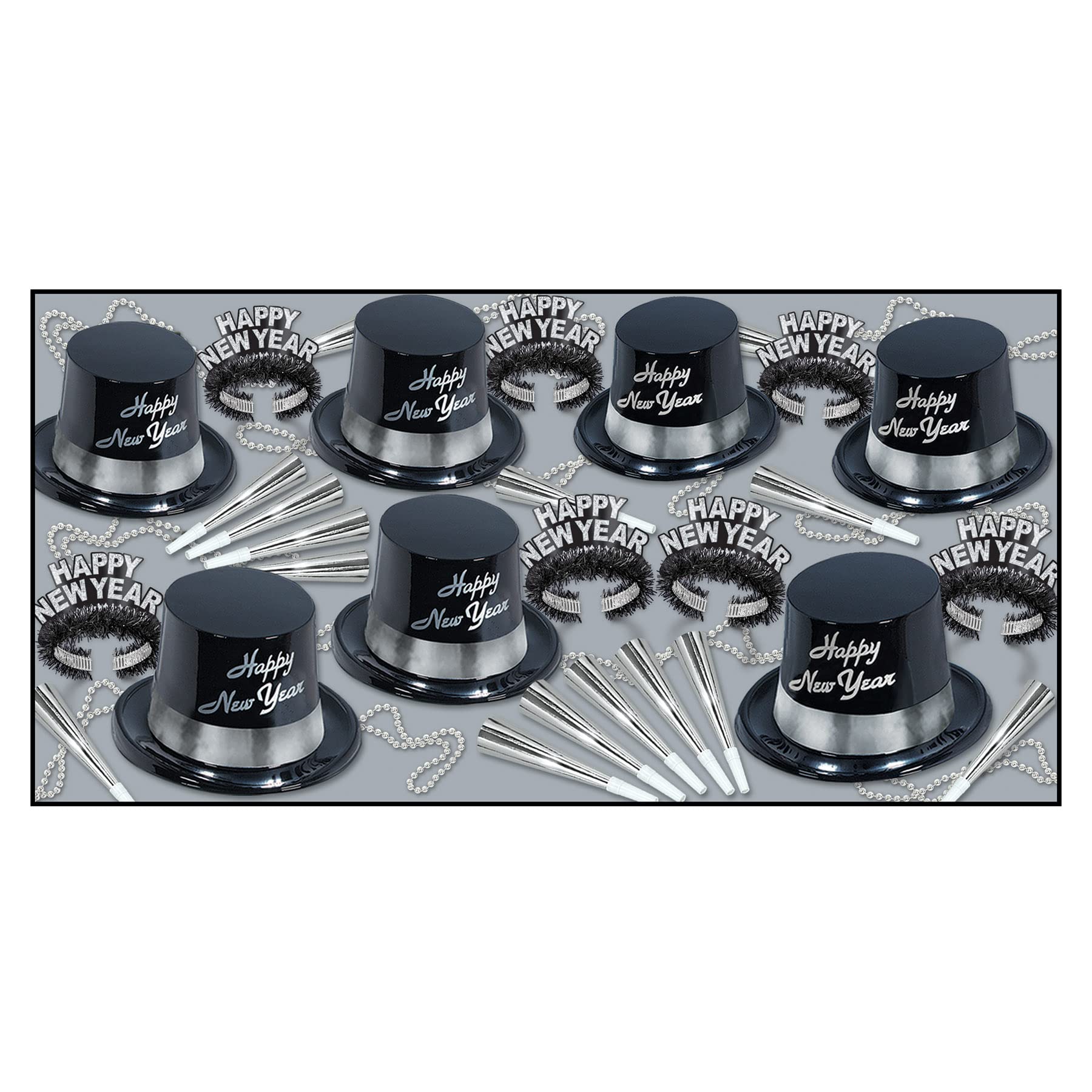 Silver Legacy Asst for 25 Party Accessory (1 count)