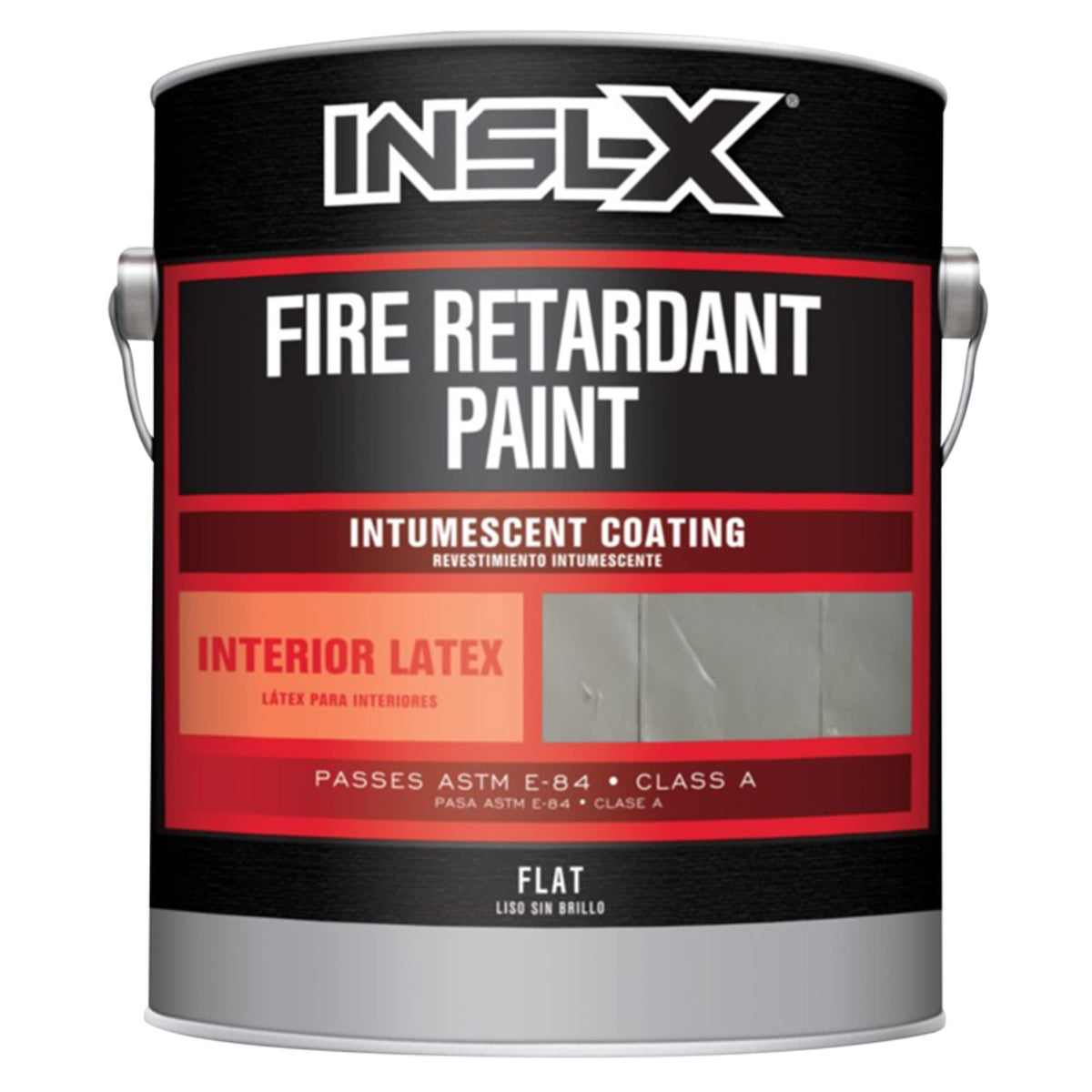 Insl-X Fr210099-01 Fire Retardant Latex Paint White 1 Gallon (Pack Of 1) Plain 128 Fl Oz