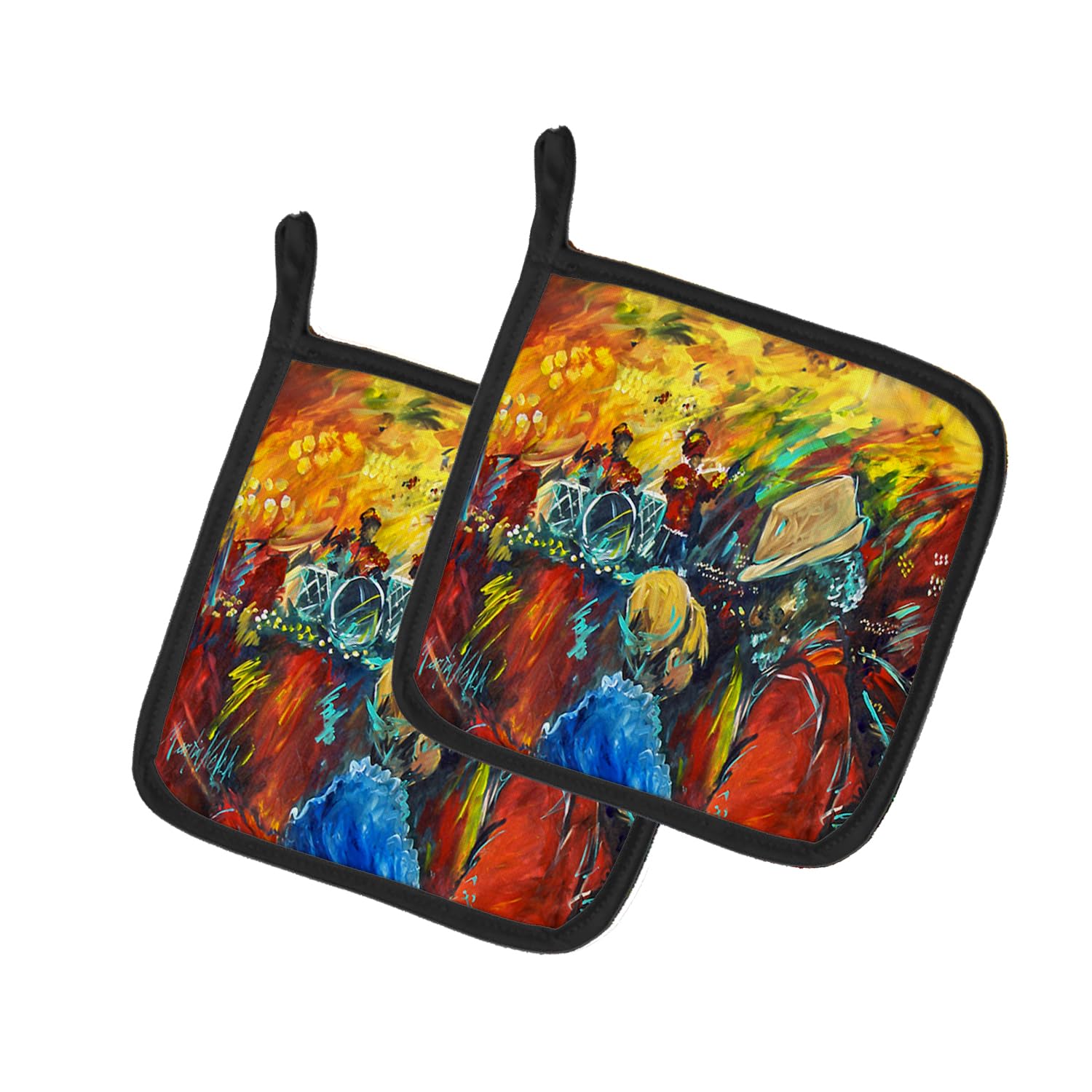 Dance Pair of Pot Holders