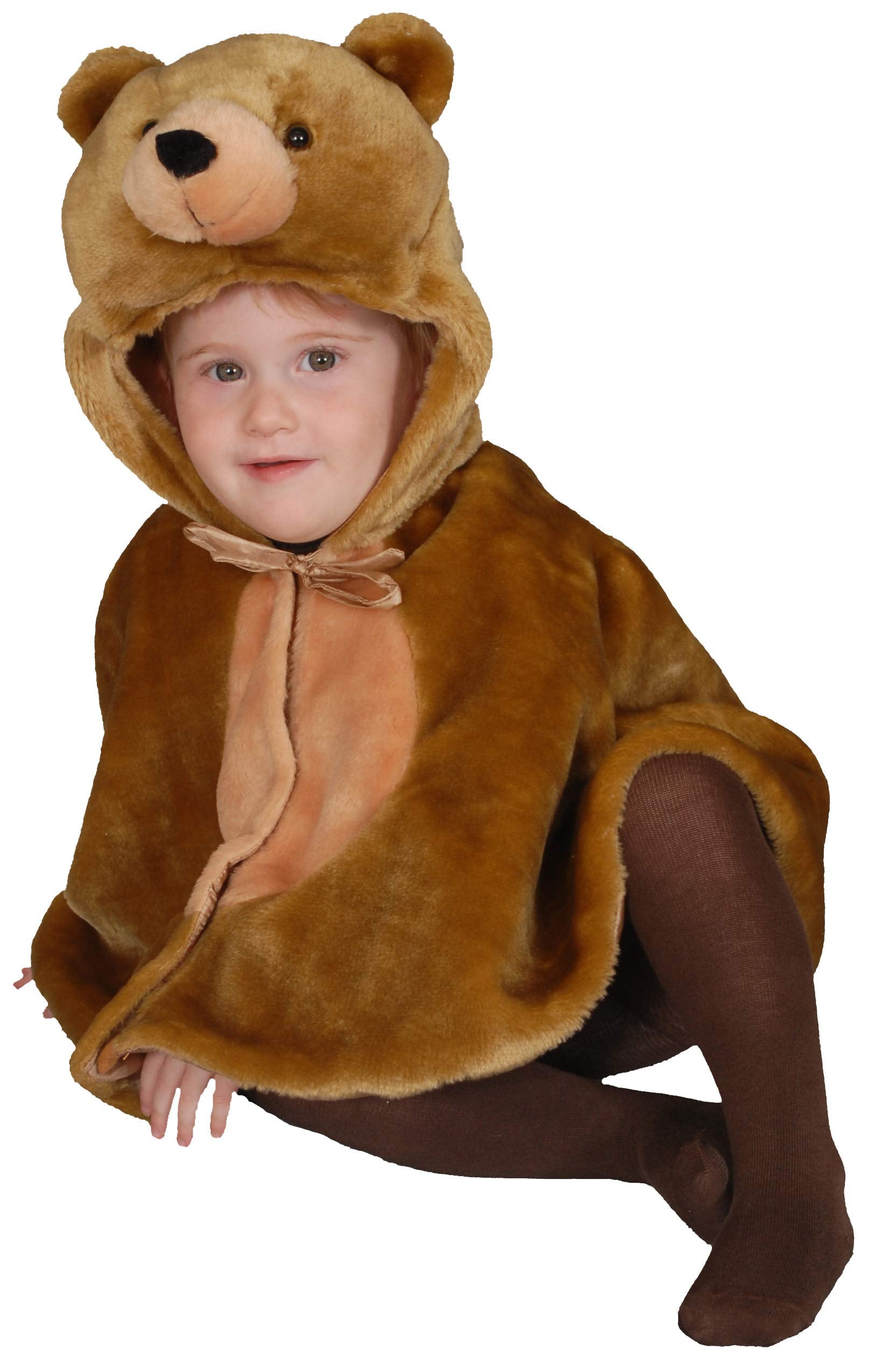 Cuddly Little Brown Bear Cape Costume Set - 12-24  mo.