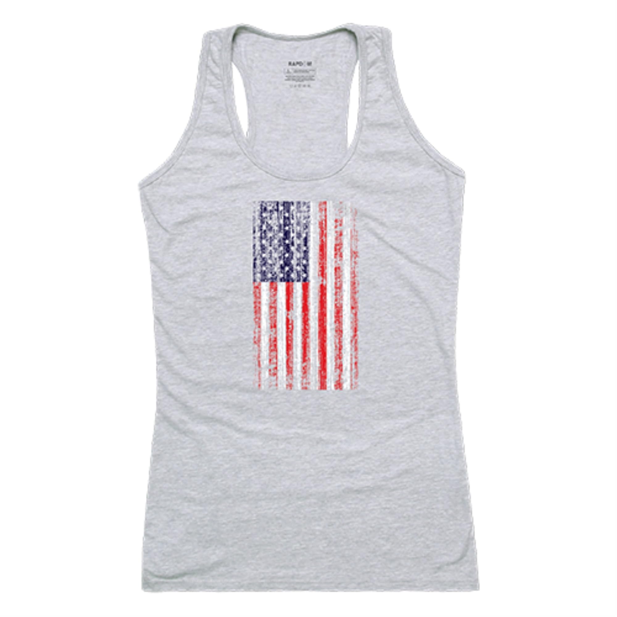 Women GraphicTank,DistressedFlag,HGY, M