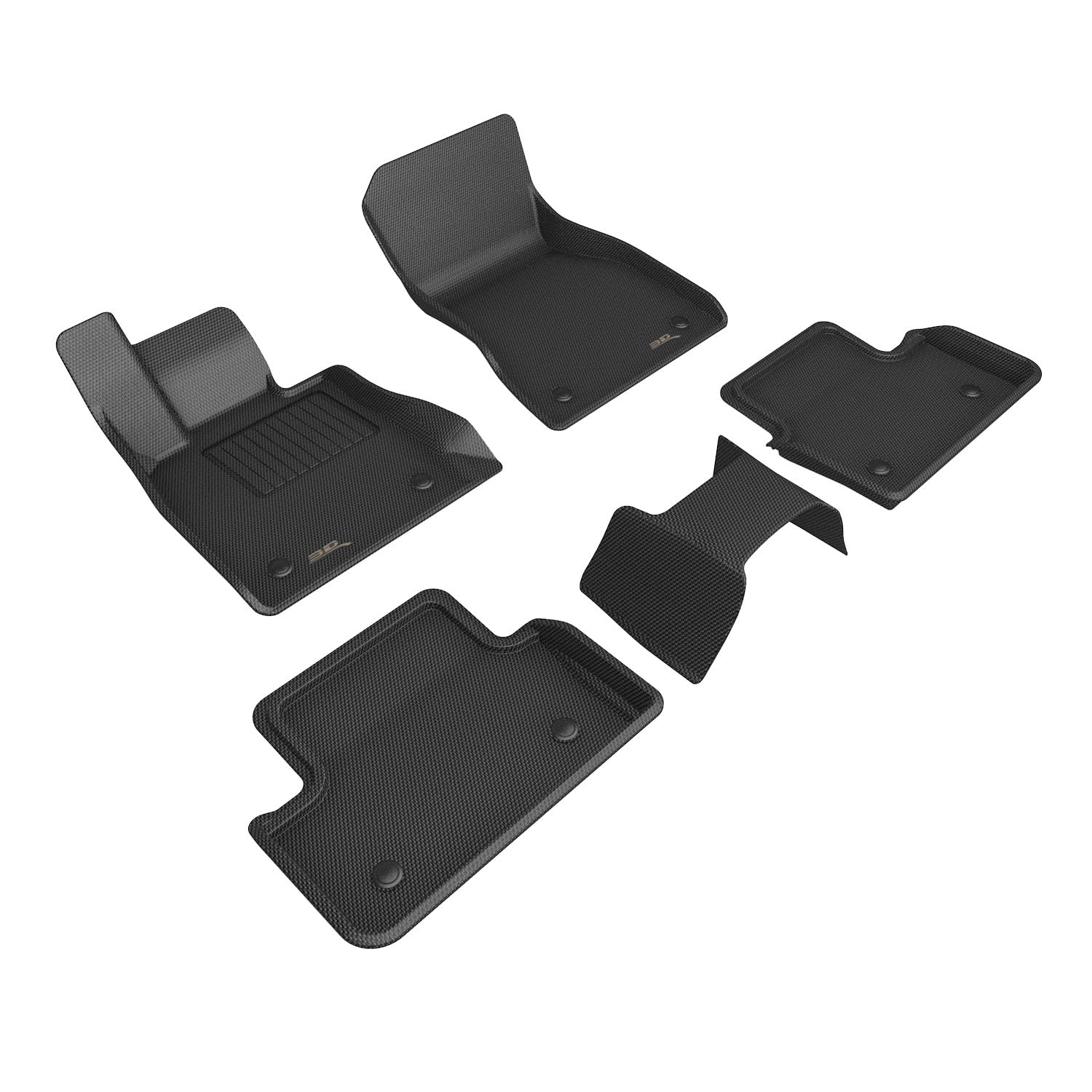3D MAXpider Compatible with BMW i5 (G60) 2024-2026 KAGU BLACK R1 R2