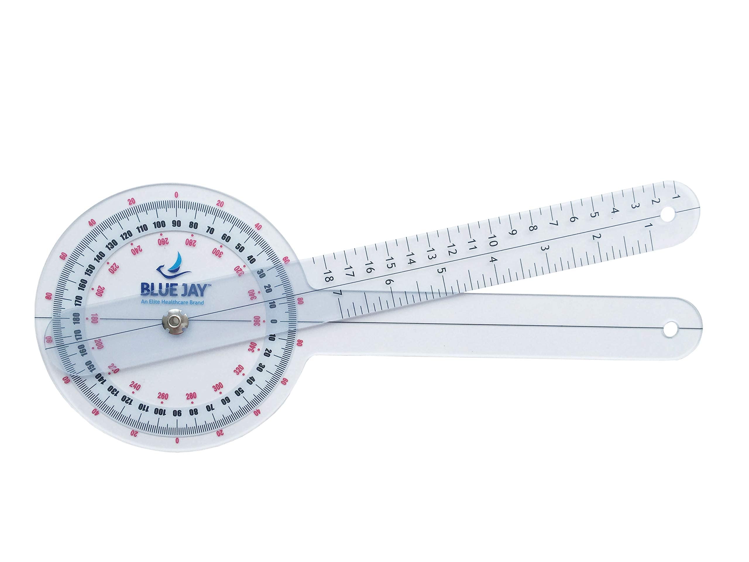 Take A Range Check Plastic 12  Goniometer 360 Deg