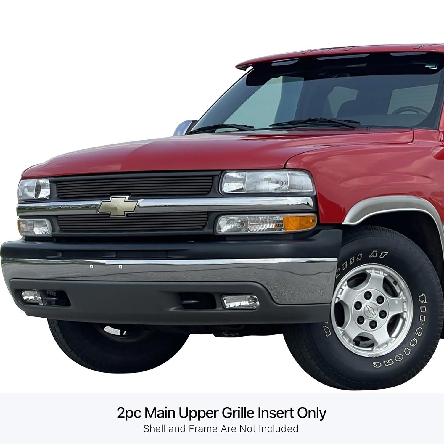 1999-2002 Chevy Silverado 1500/1500 HD/2500 /2000-2006 Chevy Suburban /2000-2006 Chevy Tahoe /1999-2000 Chevy Silverado 2500 HD/3500 HIGH DENSITY BILLET High Density SS Billet Grille