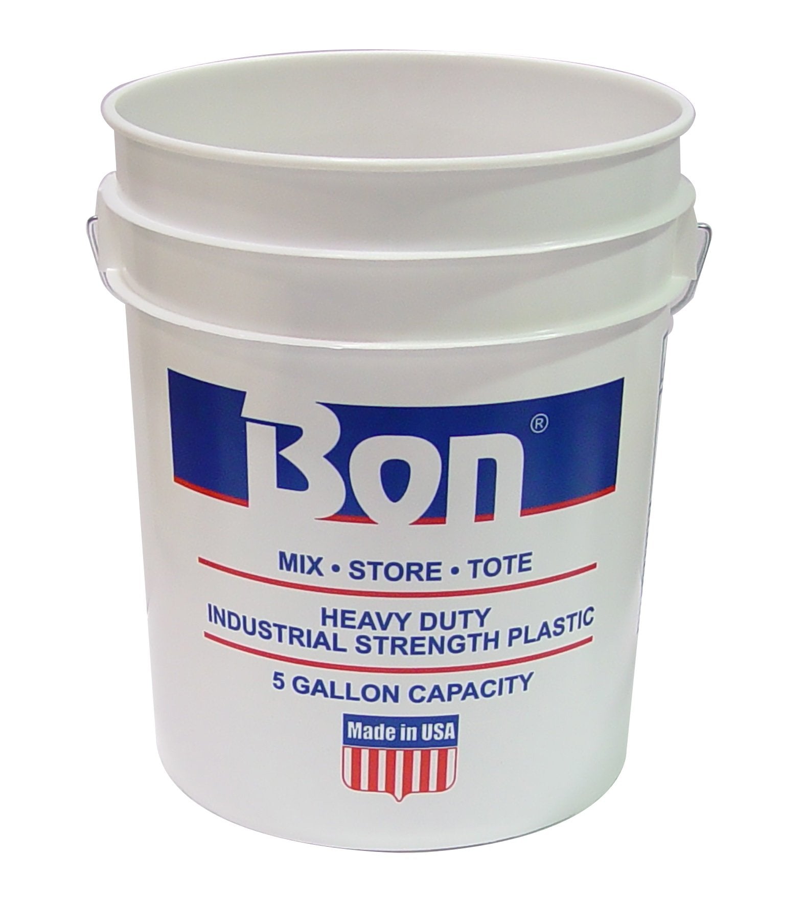 Bon 84-231 Bucket - Plastic White - 5 Gallon
