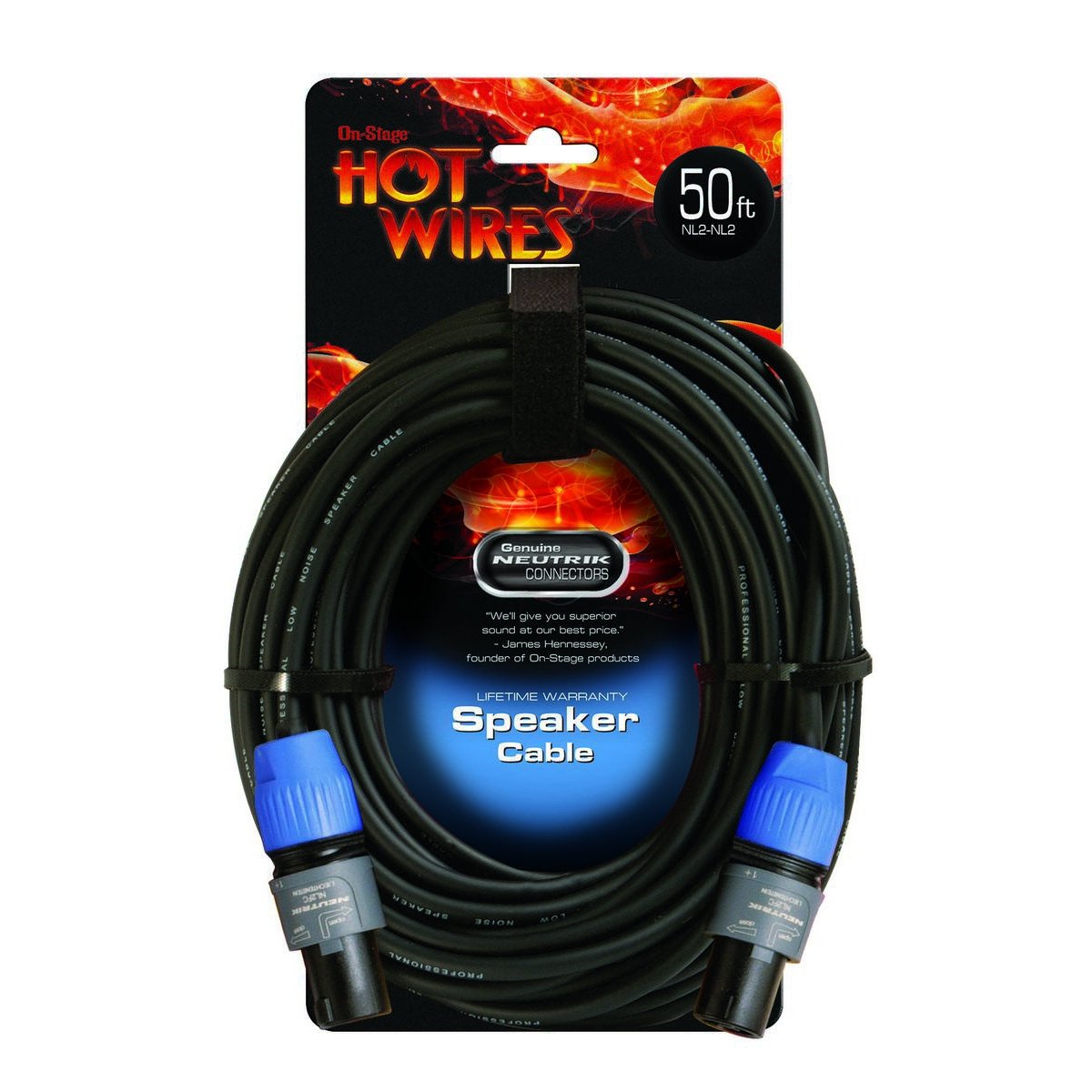 SpeakonCable with NeutrikConnectors (50, NL2-NL2)