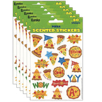 Pizza Scented Stickers, 80 Per Pack, 6 Packs – Virventures