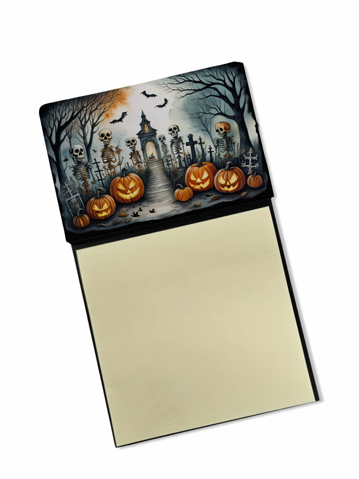 Skeleton Spooky Halloween Sticky Note Holder