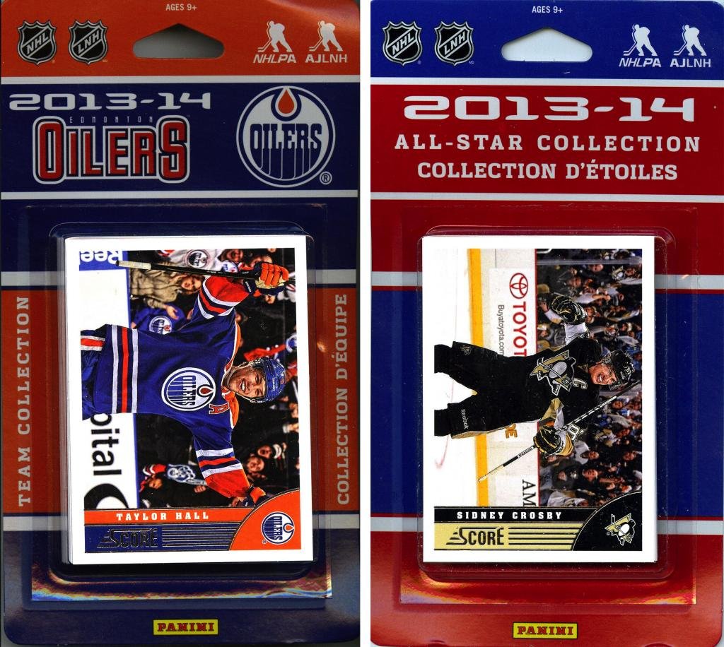 NHL Edmonton Oilers Licensed 2013-14 Score Team Set and All-Star Set
