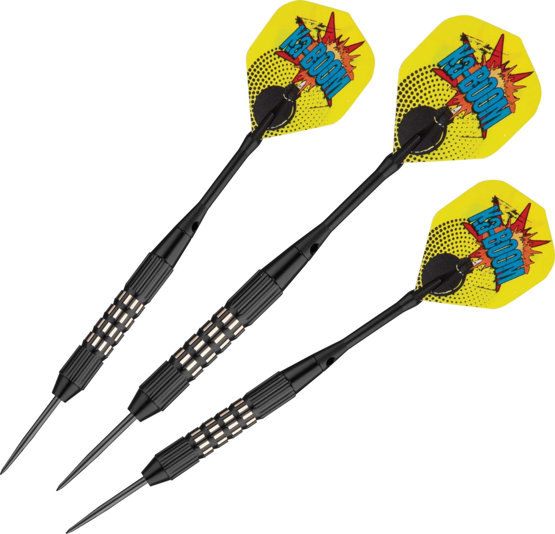 Viper Comix Steel Tip Darts: Ka-Boom (Black), 22 Grams