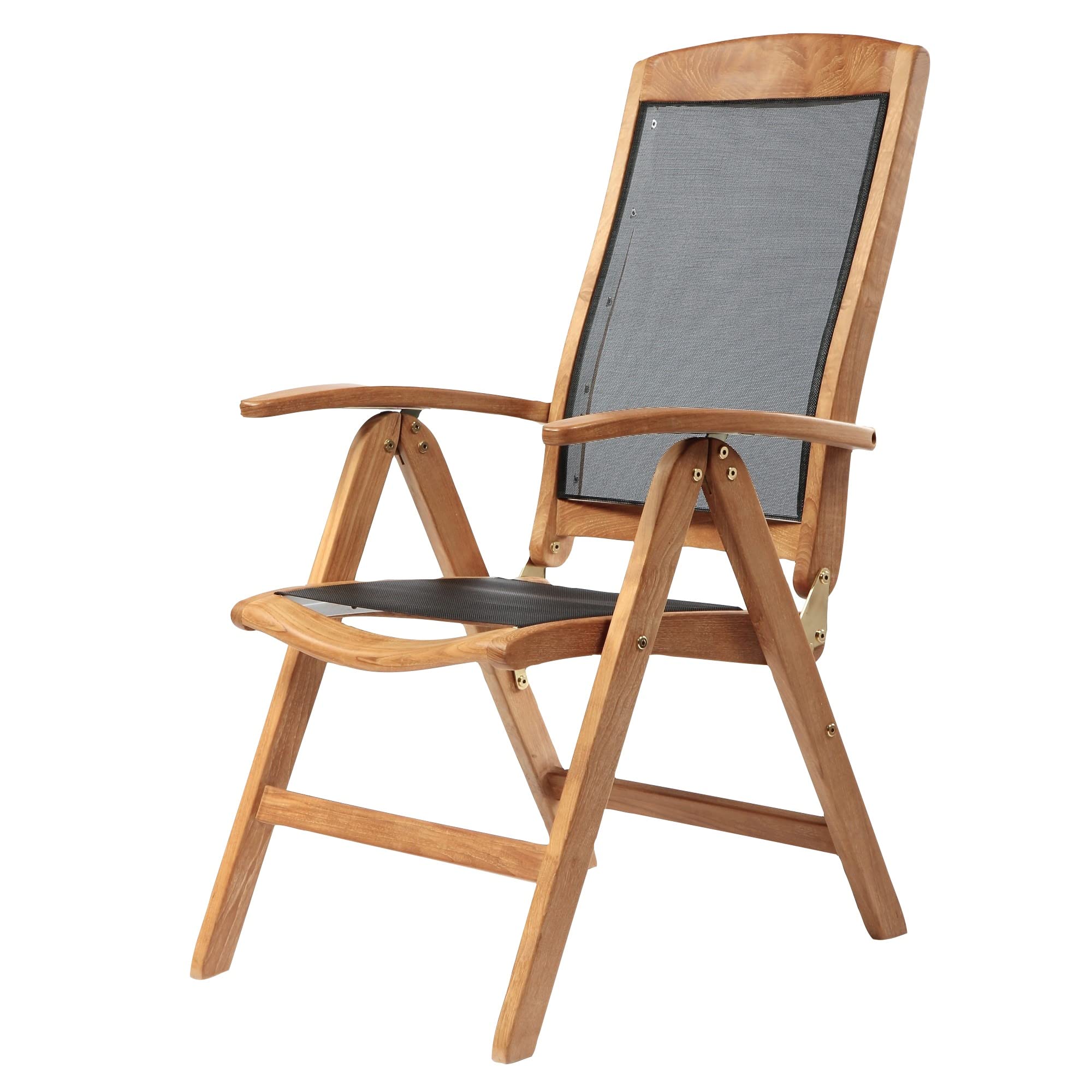 ARB Teak & Specialties  Colorado teak & Textilene recliner 5 positions
