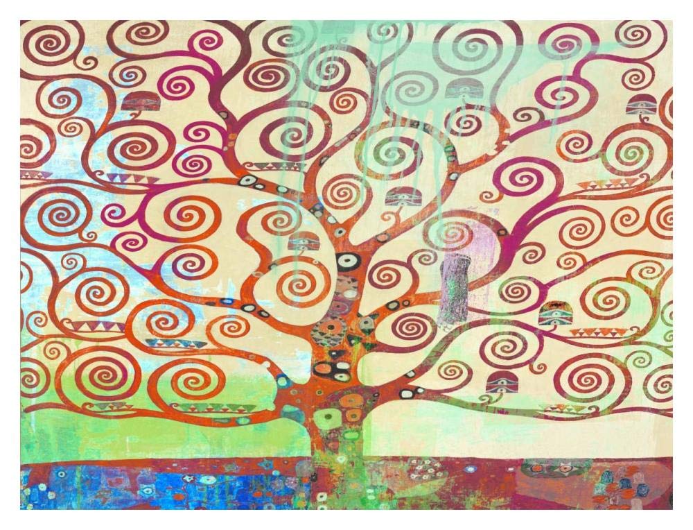 Klimts Tree 2.0-Paper Art-18x14”
