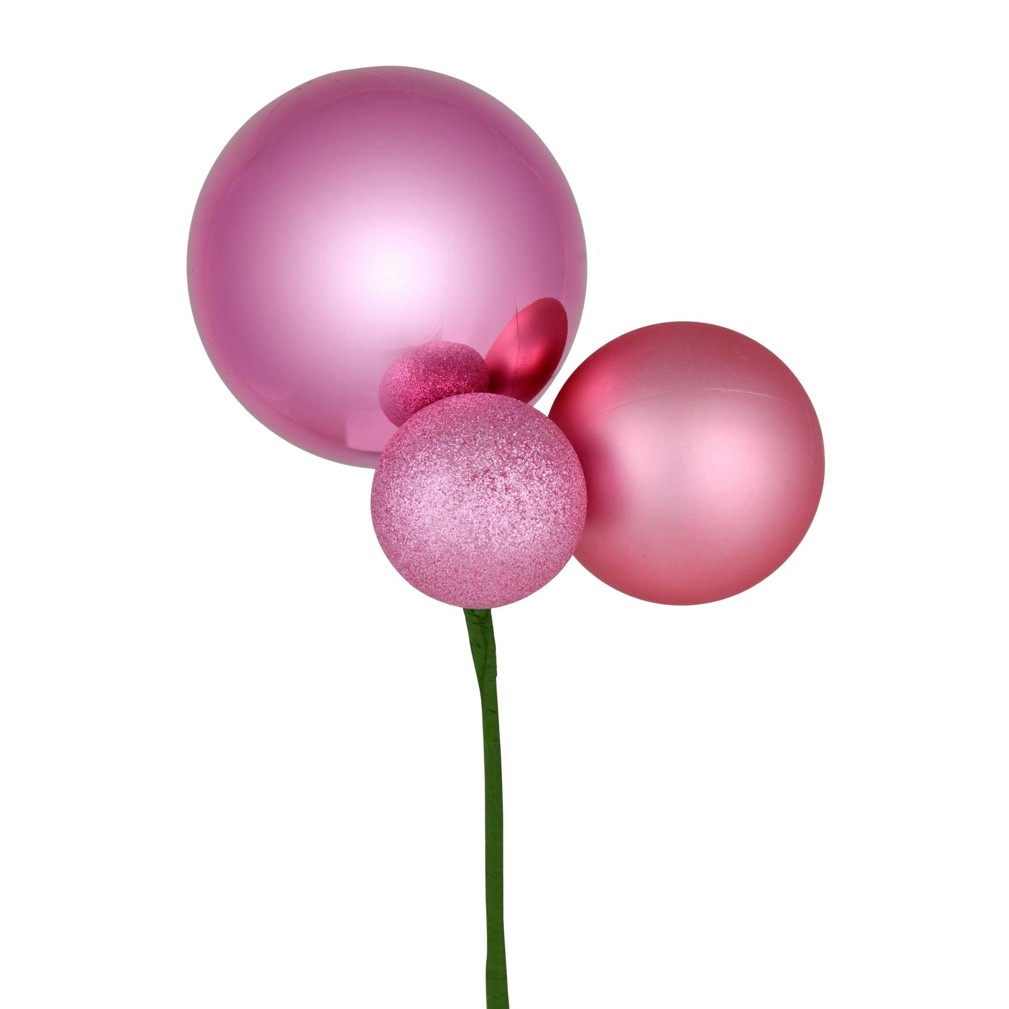 Casafoyer 18” Pink Ornament Pick 3/Bg - (Pack Of 2)