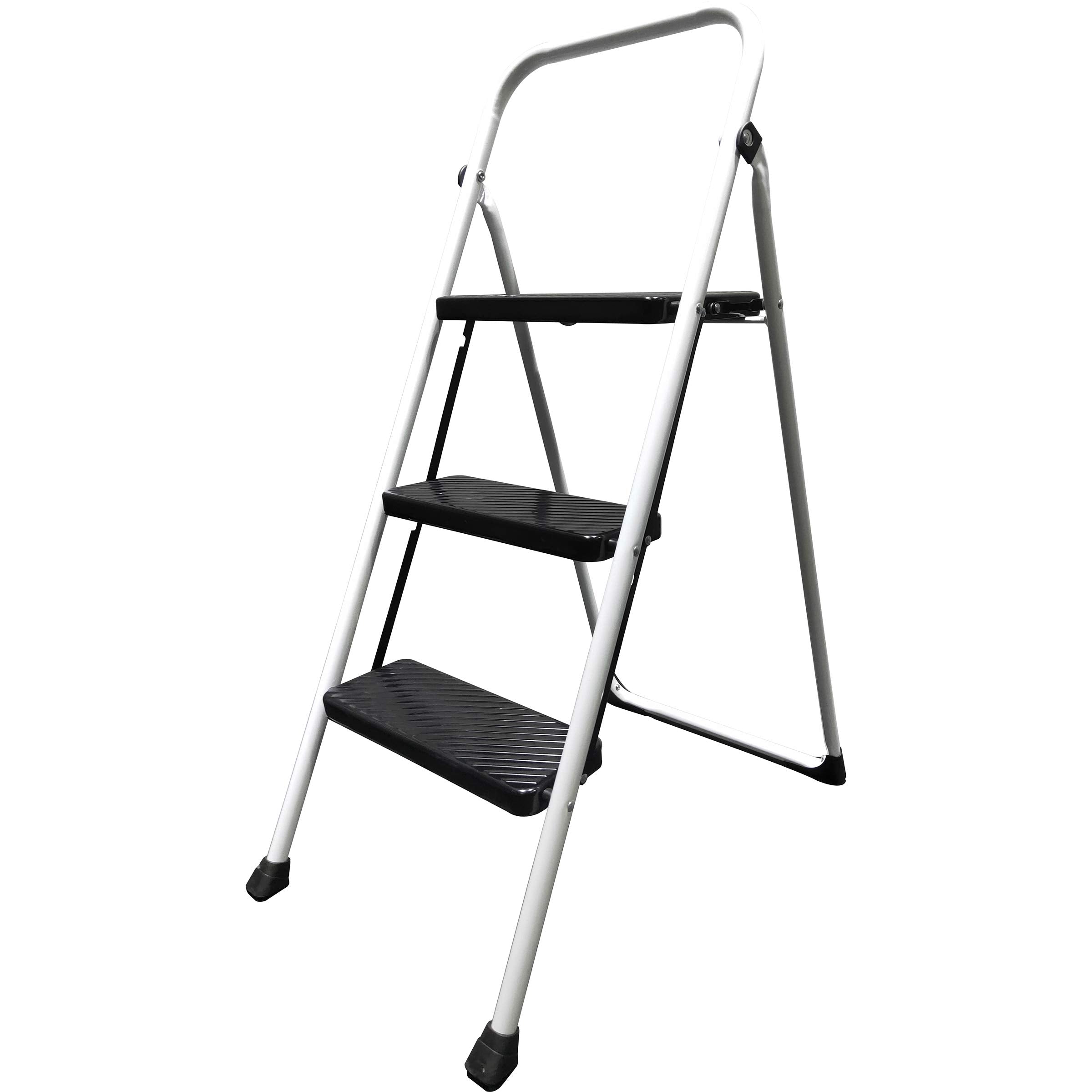 AmeriHome Three Step Folding Utility Step Ladder