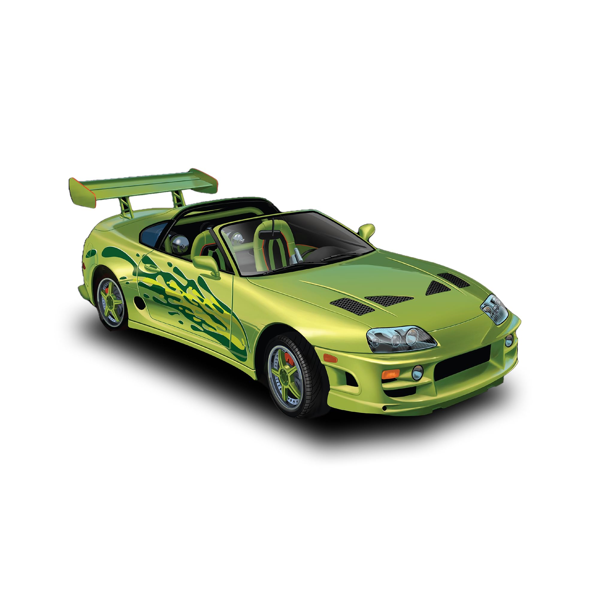Skill 2 Model Kit 1995 Toyota Supra Convertible 1/25 Scale Model by AMT
