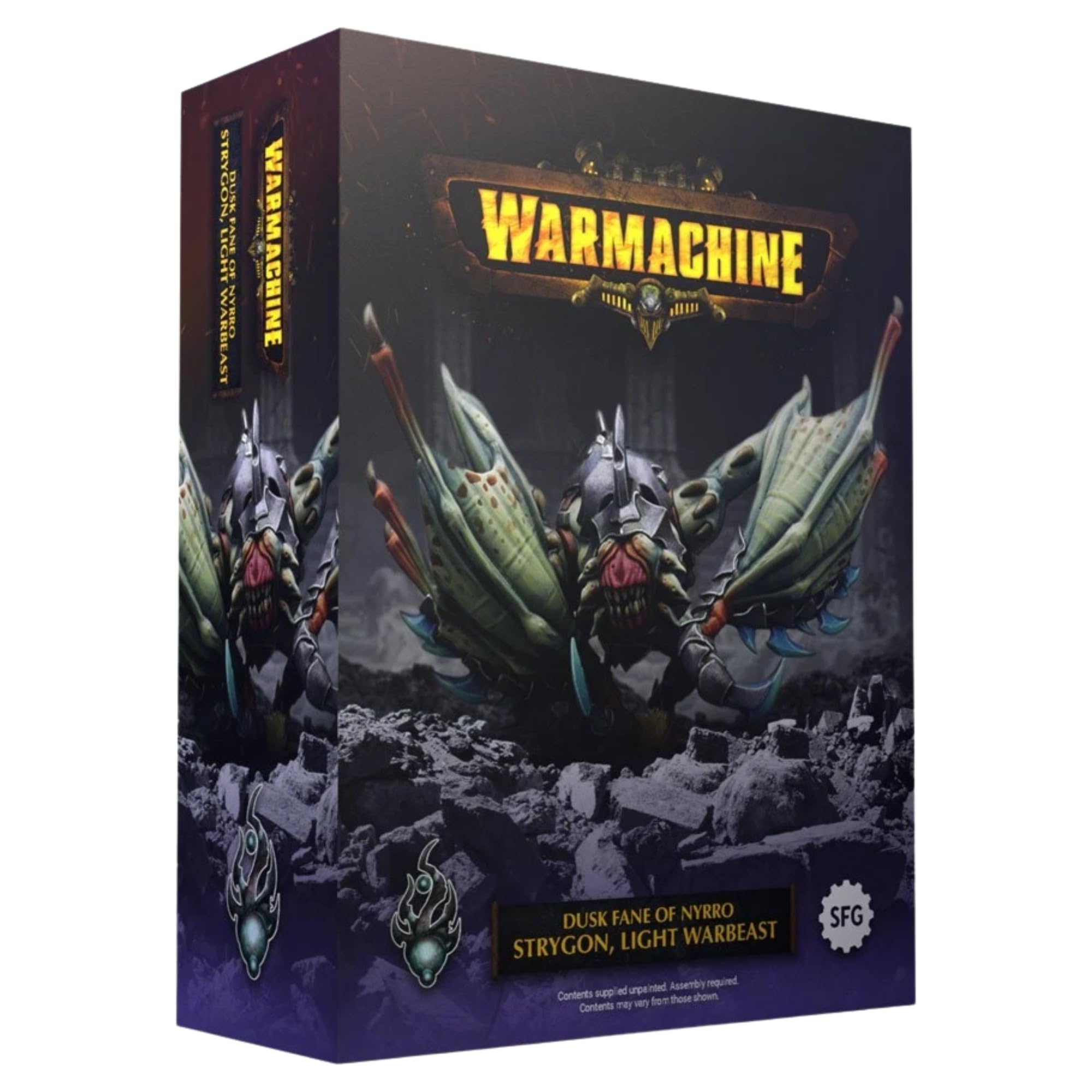 Steamforged Games, Warmachine the Board Game: Dusk Fane of Nyrro - Strygon Light Warbeast