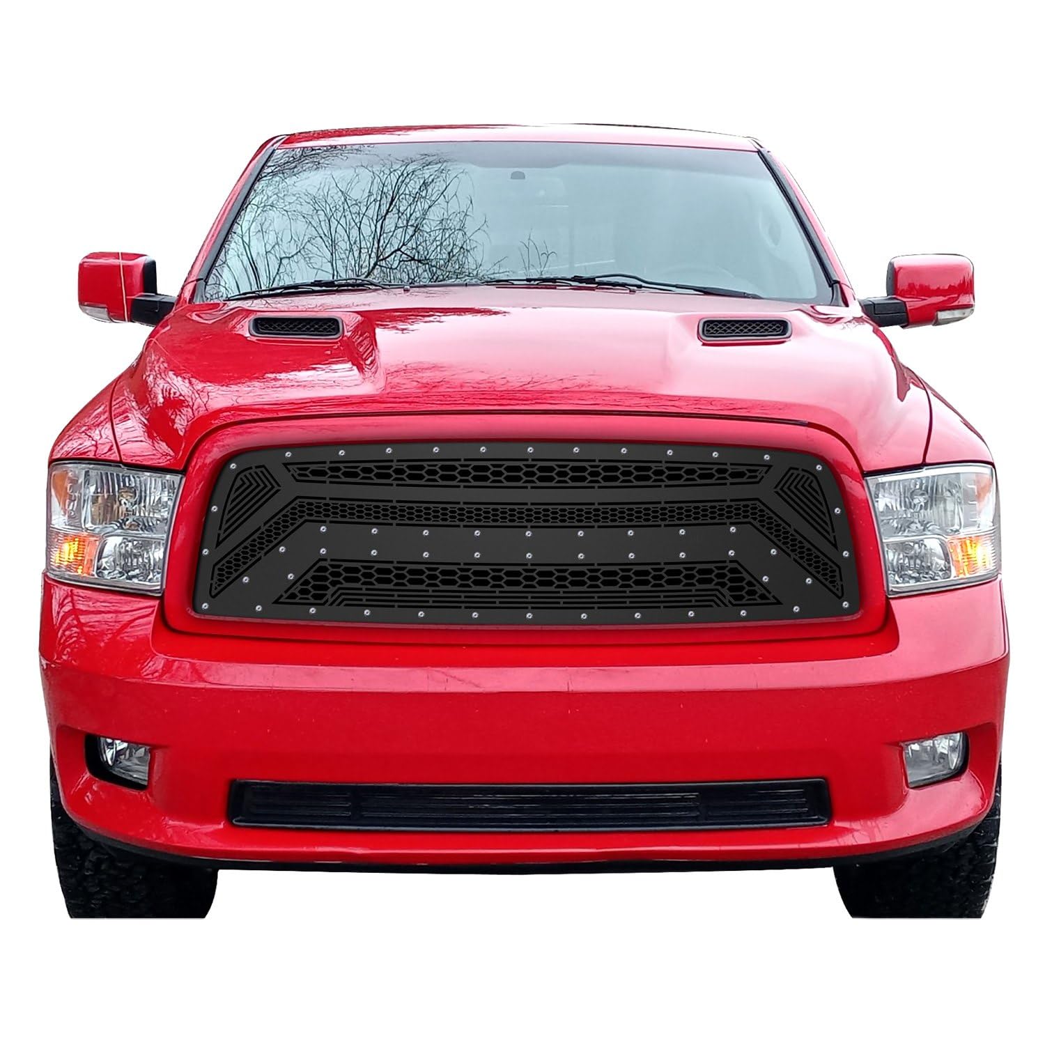 Stainless Steel Main Upper Sheet Grille 2009-2012 Ram 1500