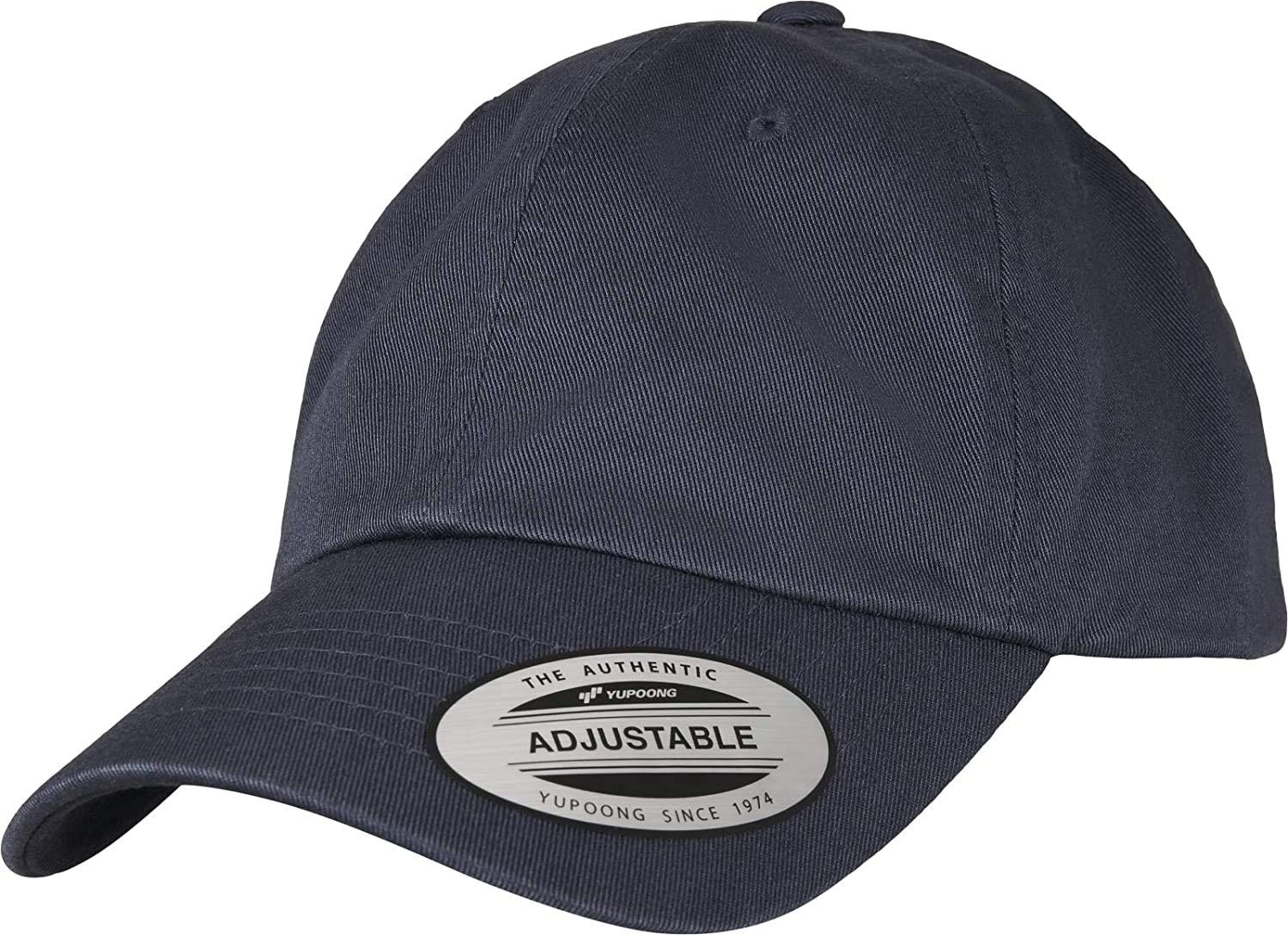 YP Classics Eco-Washed Dad Cap - Navy, One Size