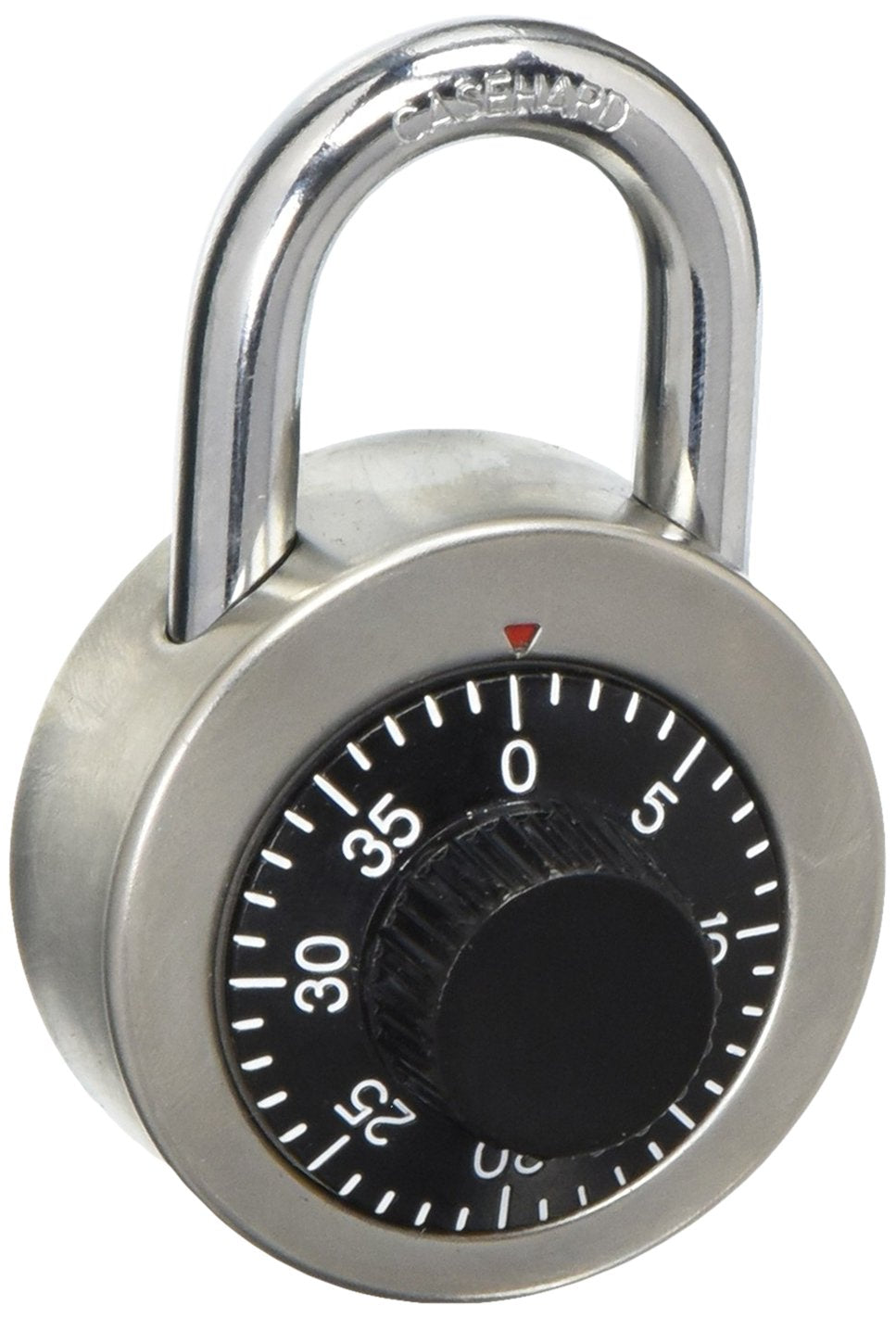 Combination Padlock - with Gold Finish Hasp - for Solid Oak Executive Wood Locker Door