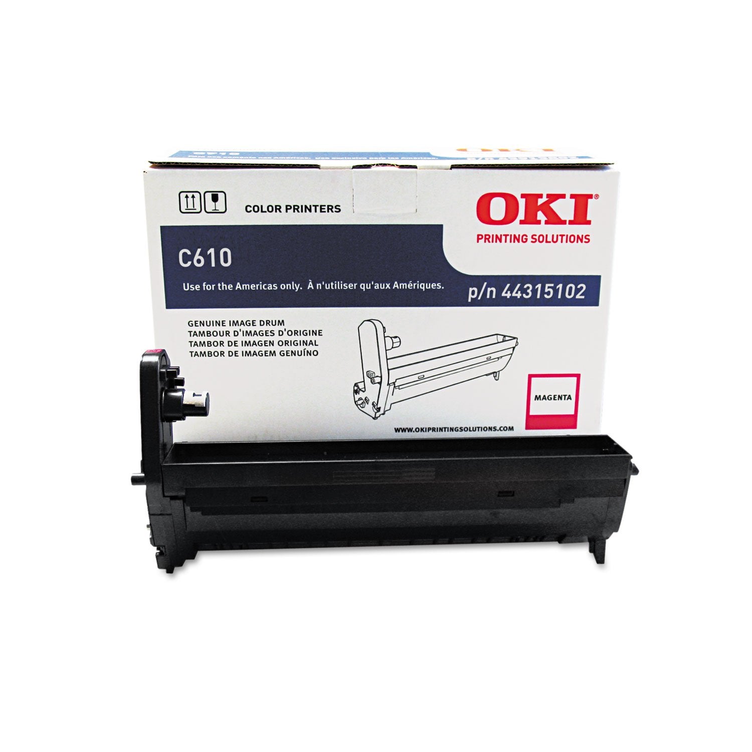 OKIDATA C610N MAGENTA IMAGE DRUM, 20k yield