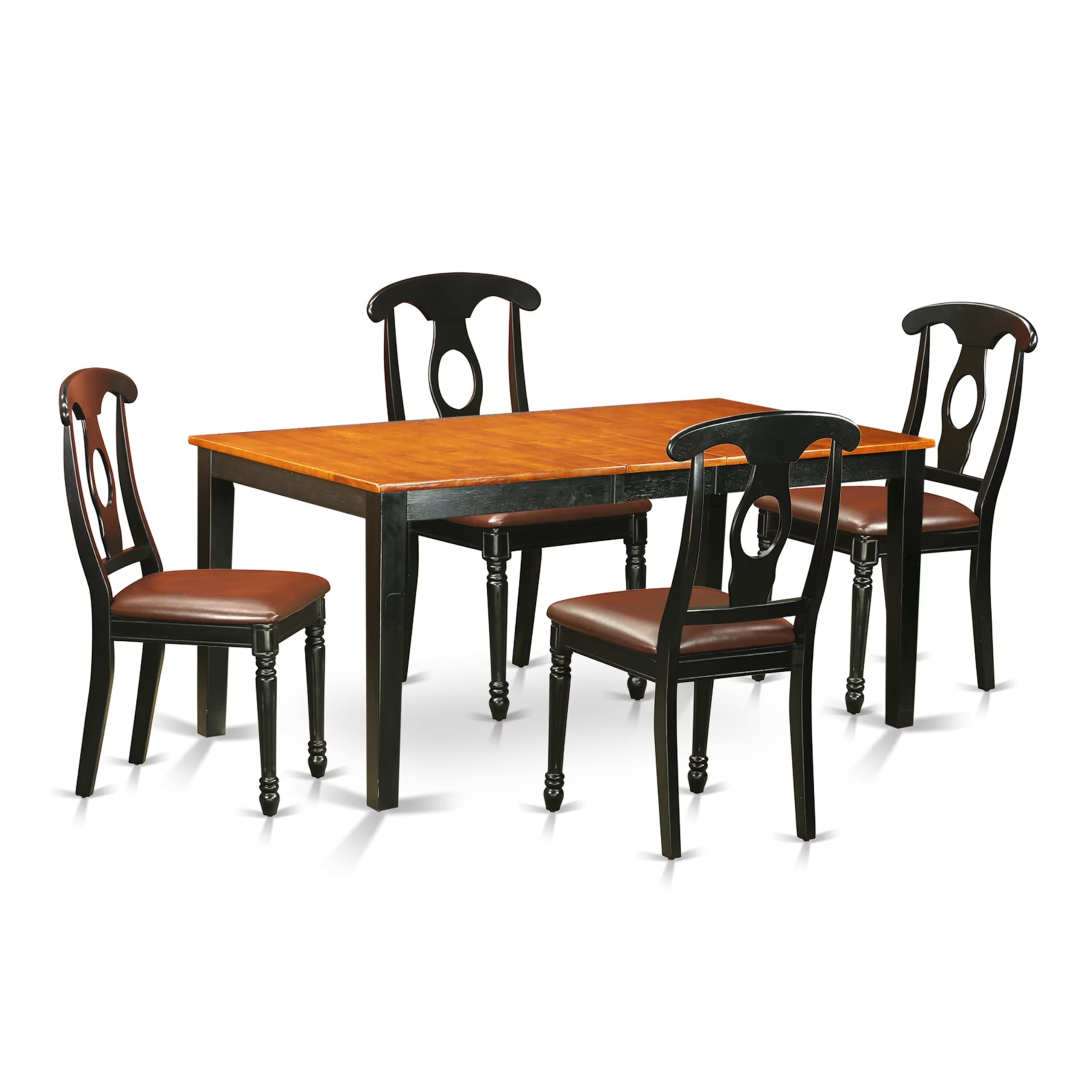 5  PC  Dining  room  set-Dining  Table  and  4  Wood  Dining  Chairs
