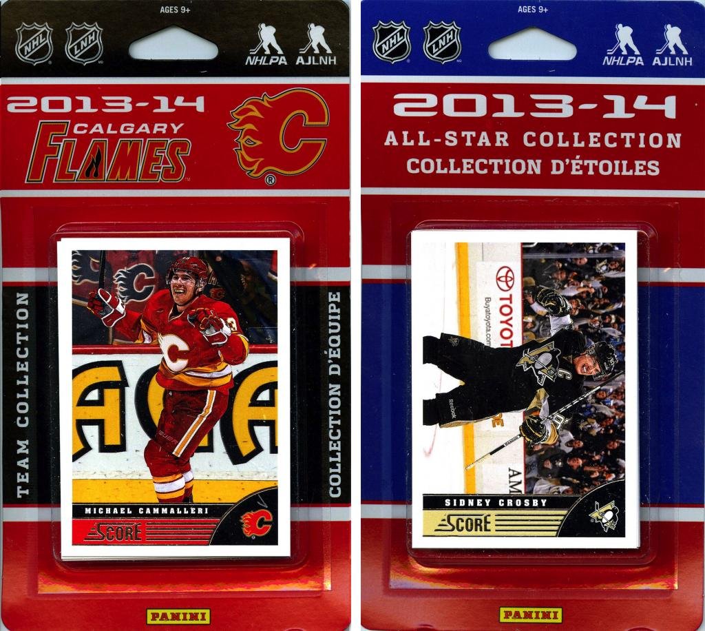 NHL Calgary Flames Licensed 2013-14 Score Team Set and All-Star Set