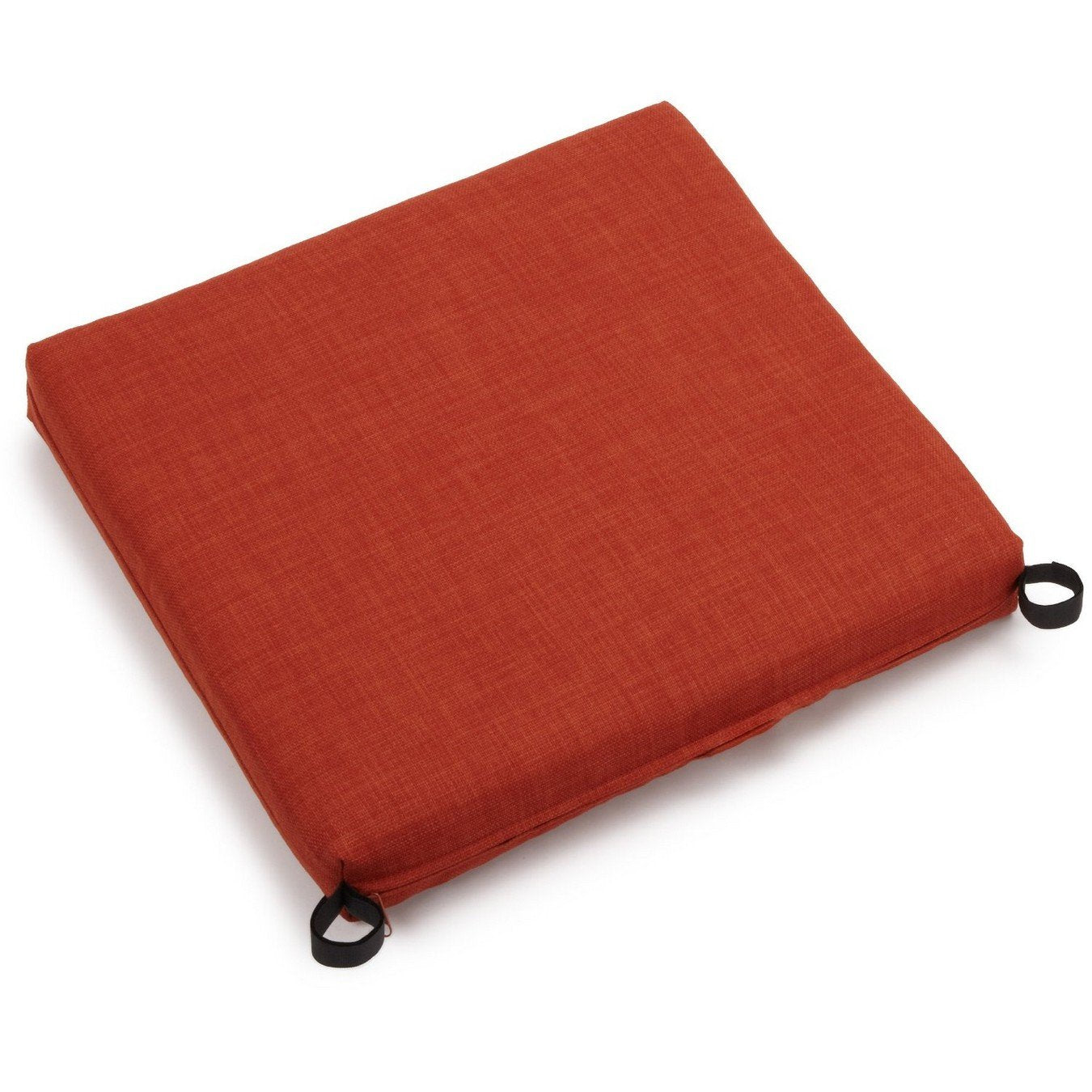 20-inch by 19-inch Spun Polyester Chair Cushion  - Cinnamon
