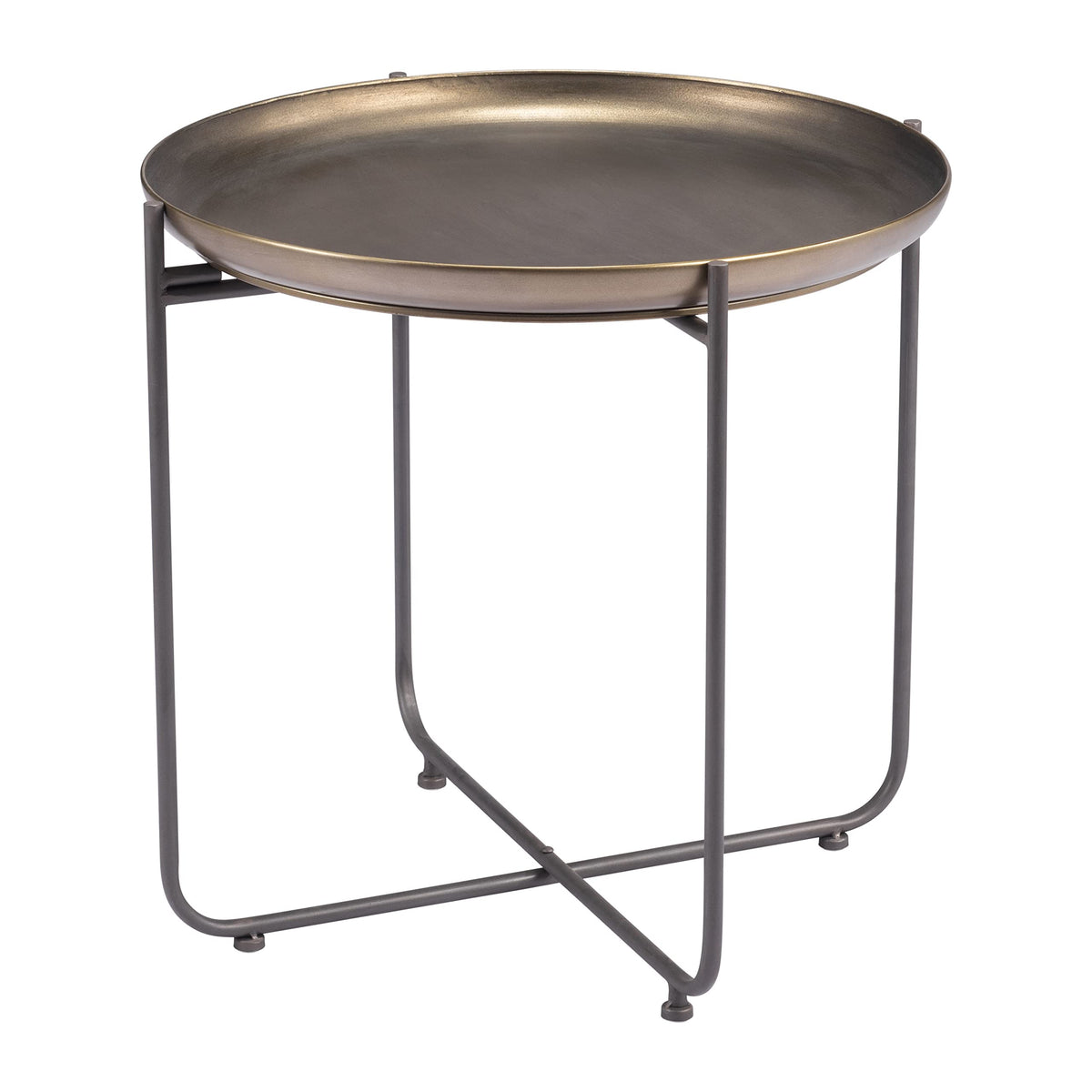 Zuo Bronson Side Table Bronze