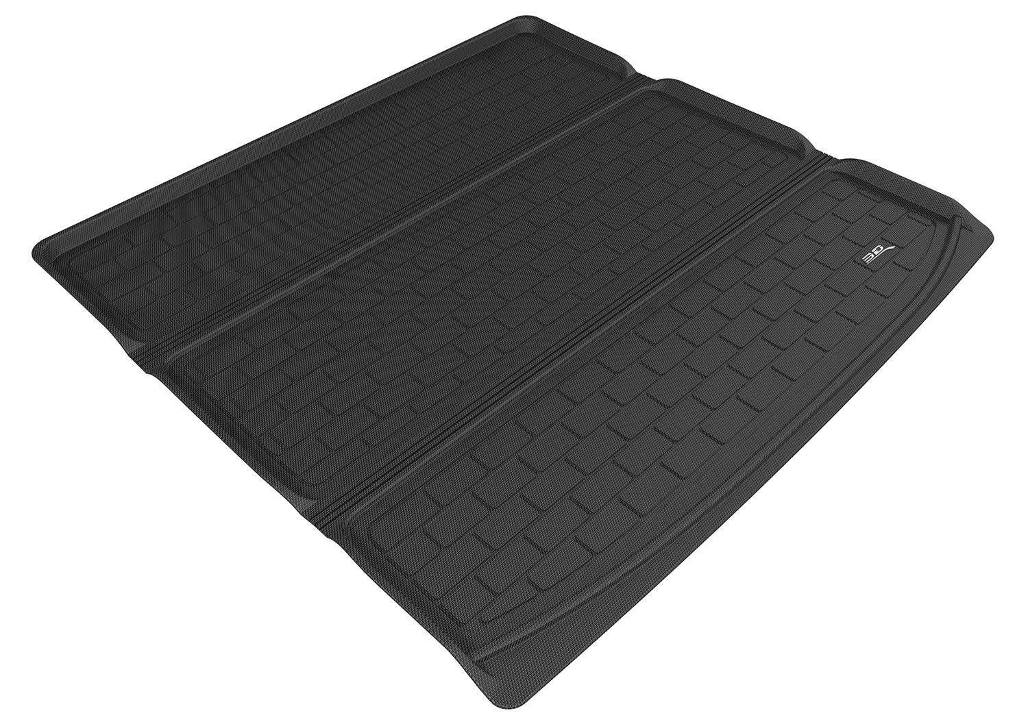 3D MAXpider CHEVROLET TAHOE / GMC YUKON 2015-2019 KAGU BLACK BEHIND 2ND ROW STOWABLE CARGO LINER