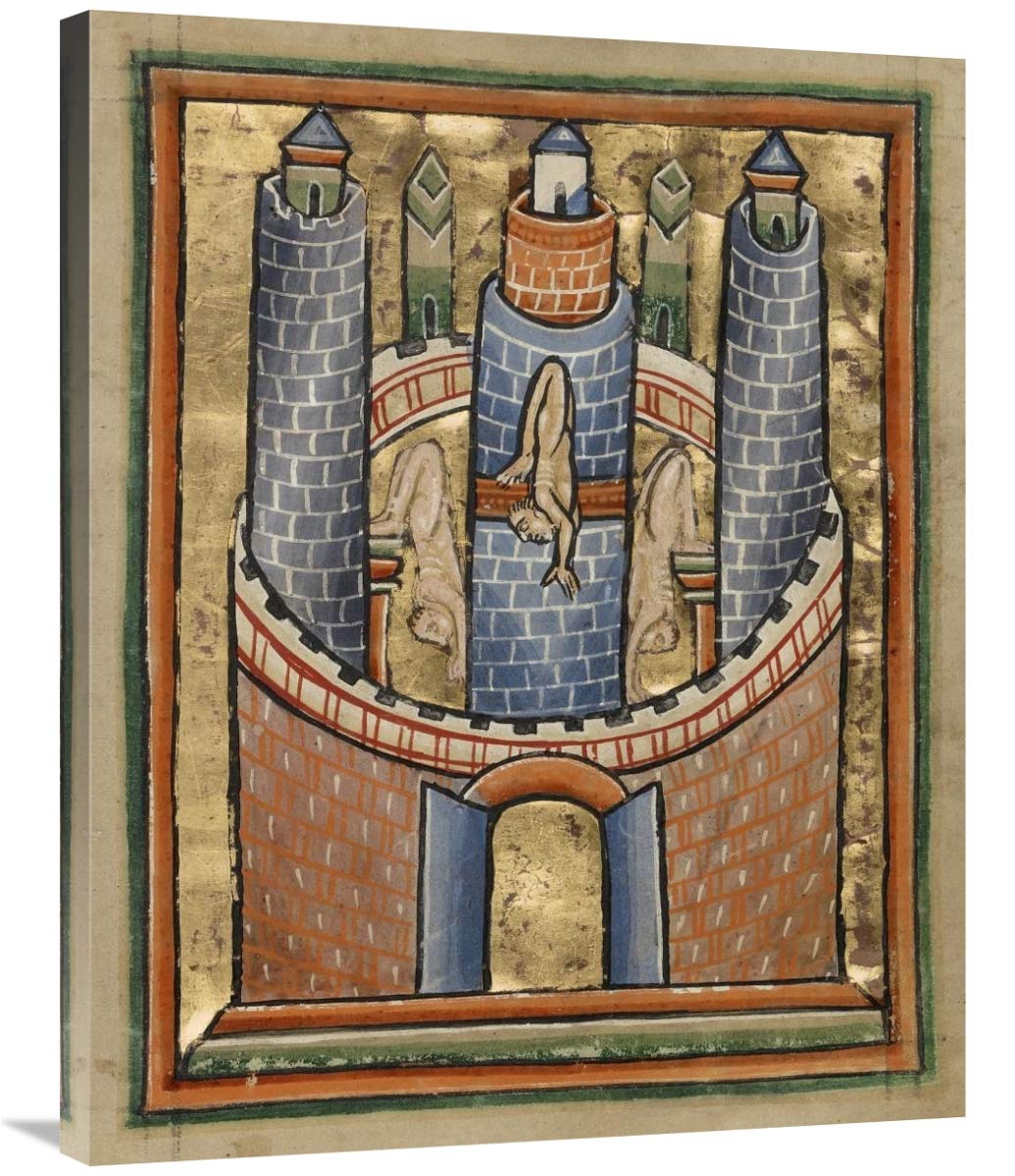 Egypt; The Fall of Pagan Idols-Canvas Art-28x35”