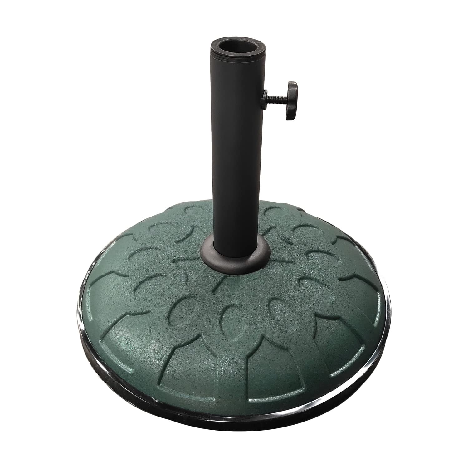 25-Pound Resin Compound Umbrella Base - Forest Green