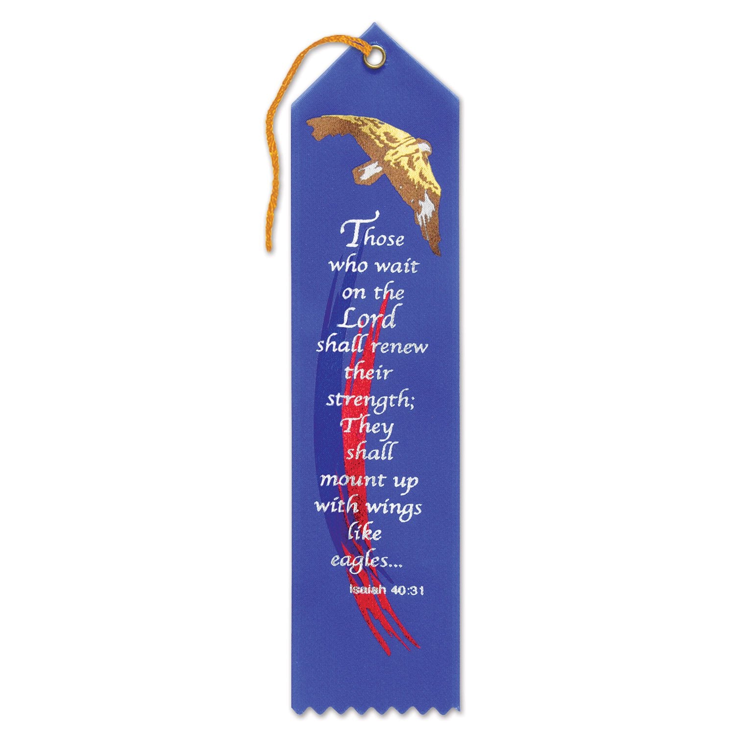Those Who Wait On The Lord Ribbon (Pack of 6)