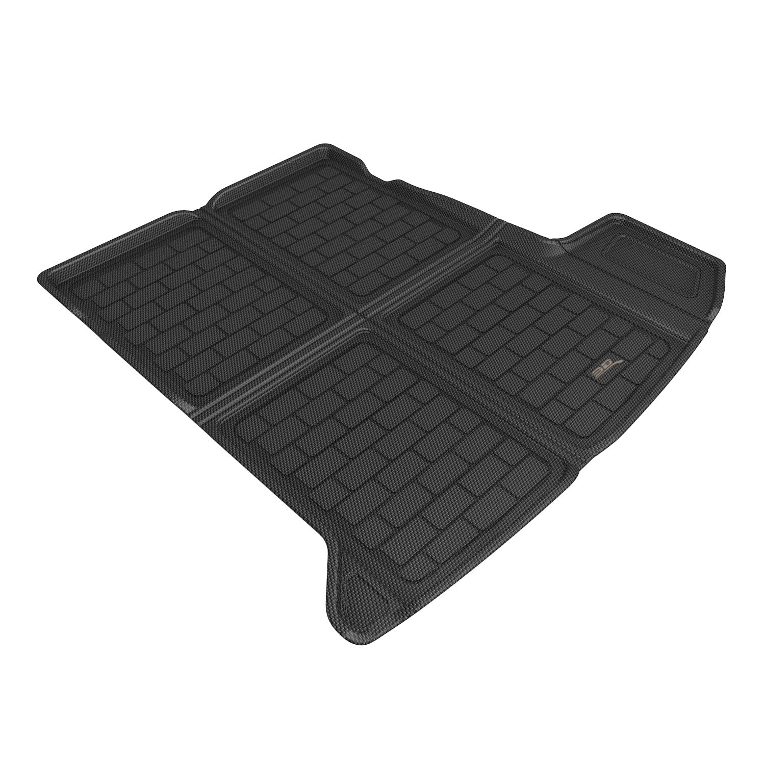 3D MAXpider Compatible with BMW i5 (G60) 2023-2026 KAGU BLACK CARGO LINER (FITS BOWERS & WILKINS OPTION ONLY)