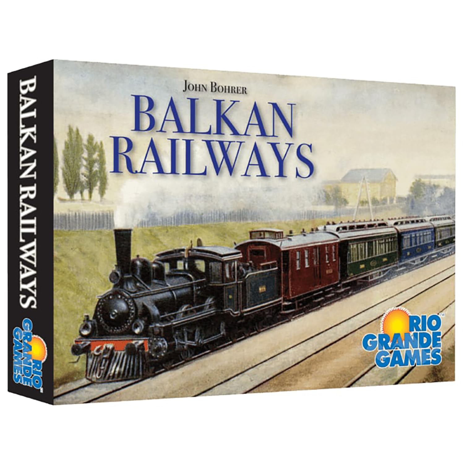 Balkan Railways - Rio Grande Games, Train Board Game, Wealth Building Stategy, Ages 14+, 3-5 Players, 45-90 Min
