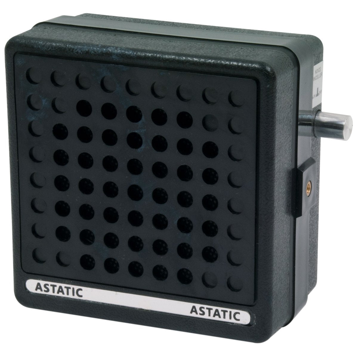 Astatic 302-Vs6 10W/8? Noise Cancelling External Cb Speaker, Black