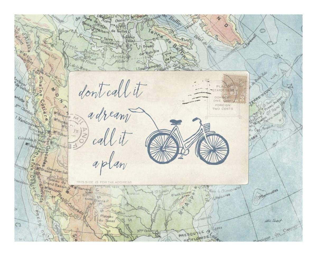 Travel Posts I -Paper Art-22x18”