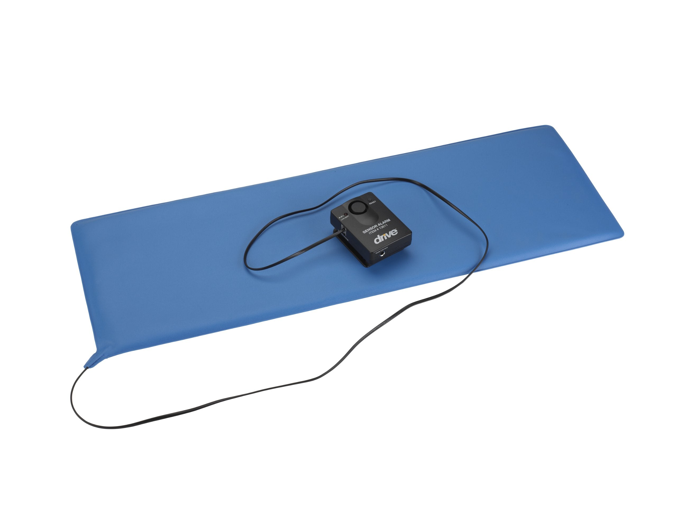 Pressure Sensitive Bed Chair Patient Alarm, with Reset Button, 11 x 30″ Bed Pad″