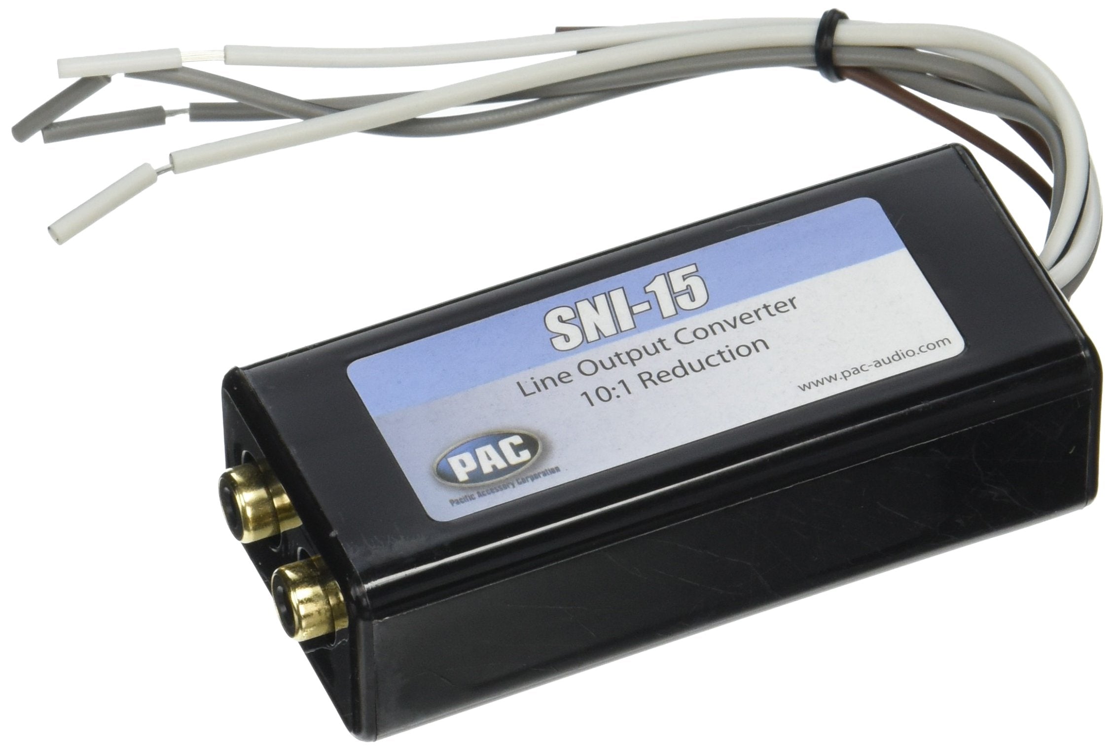 SPEAKER LEVEL TO RCA LEVEL ADAPTER; 10-30 WATTS P.A.C.