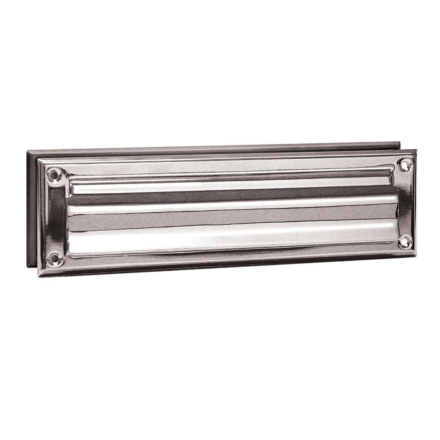 Mail Slot - Standard - Magazine Size - Chrome Finish