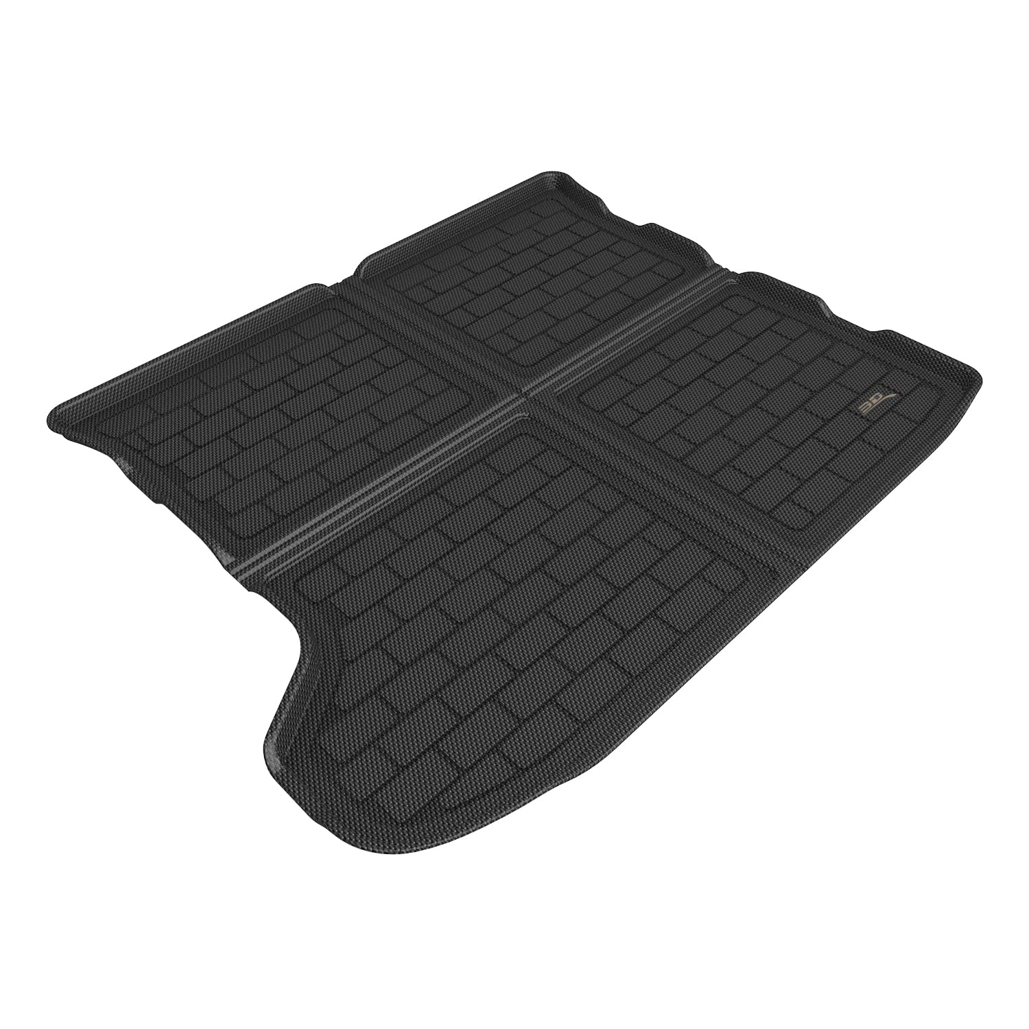3D MAXpider KIA EV6 2022 KAGU BLACK CROSSFOLD CARGO LINER