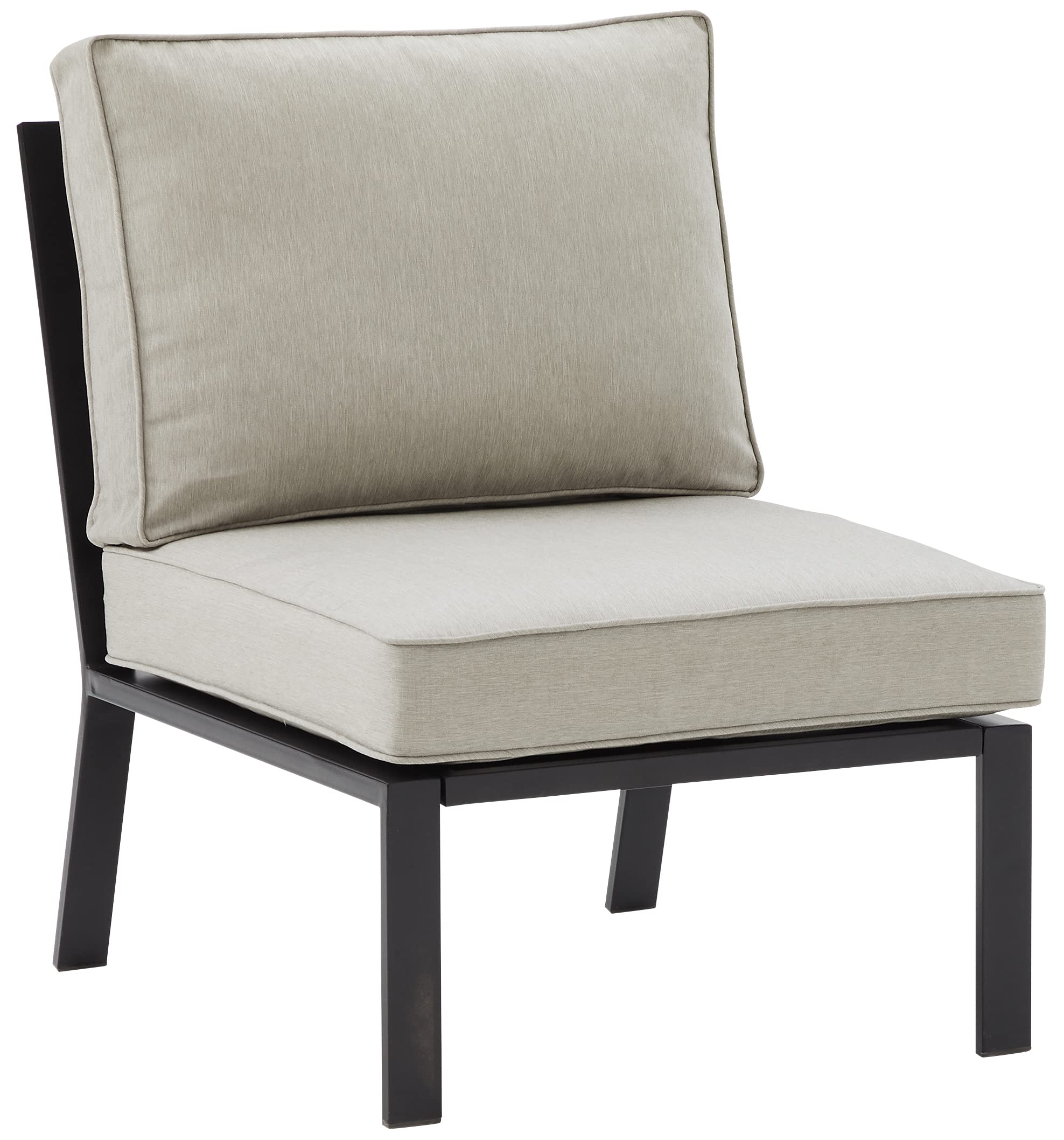 Clark Outdoor Metal Sectional Center Chair