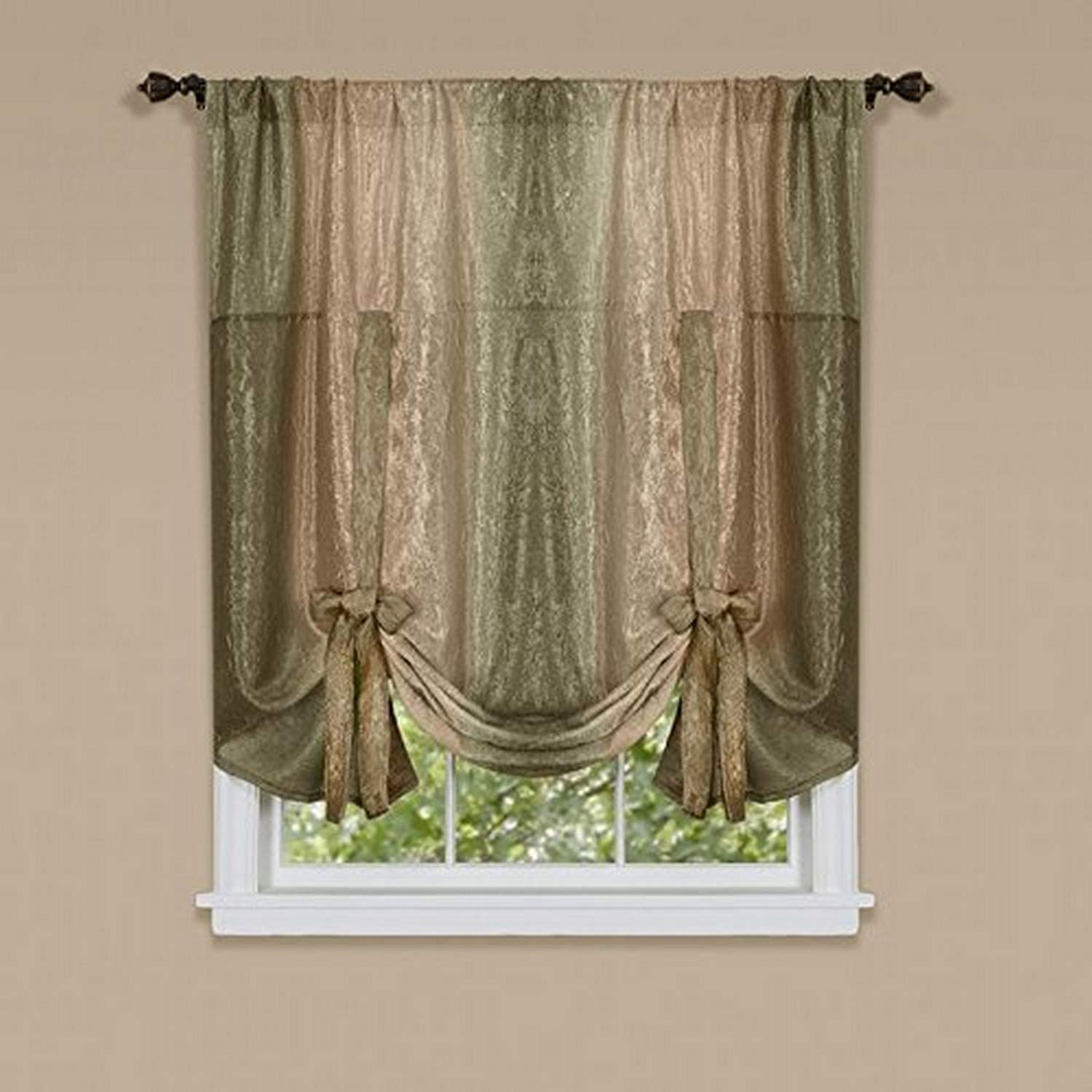 Ombre Tie Up Shade 50x63 - Earth