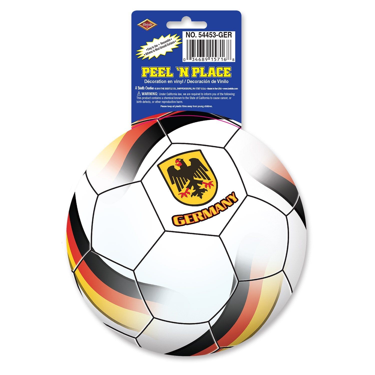 Peel N Place - Germany (Pack of 12)