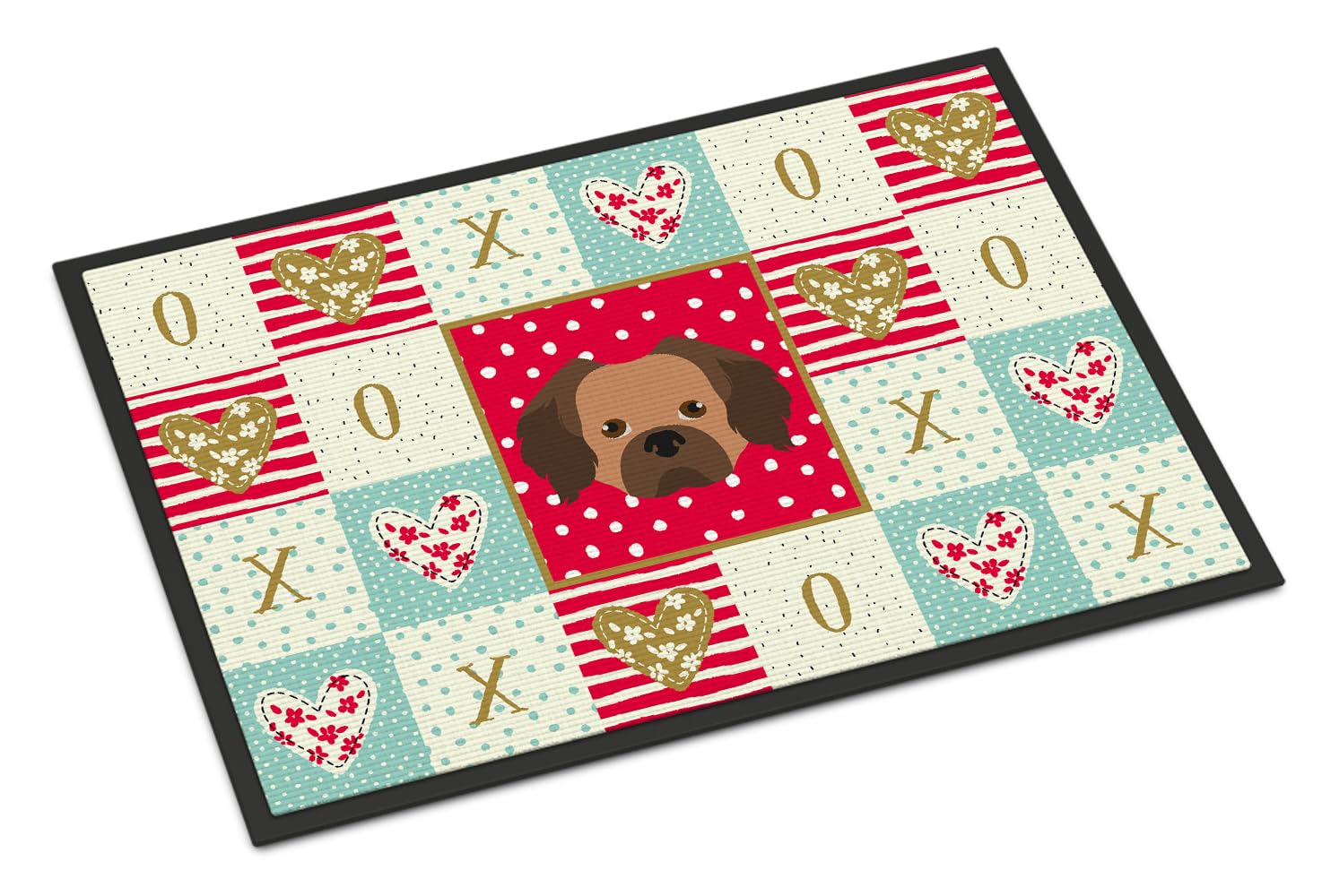 Tibetan Spaniel Love Indoor or Outdoor Mat 24x36